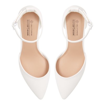 Daliaa White Women's Block Heels | Call It Spring Canada