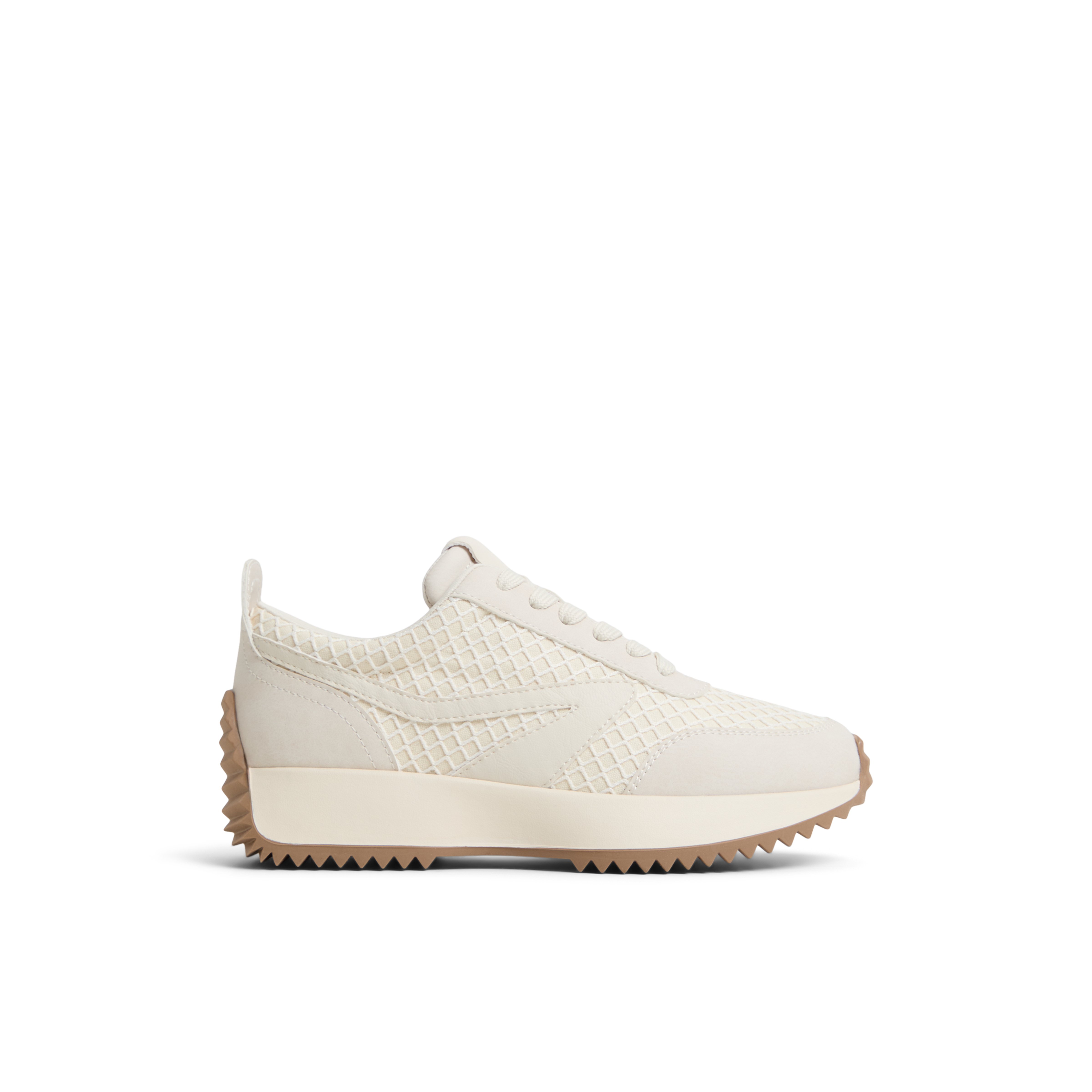 Danie Light Grey Women's White Sneakers