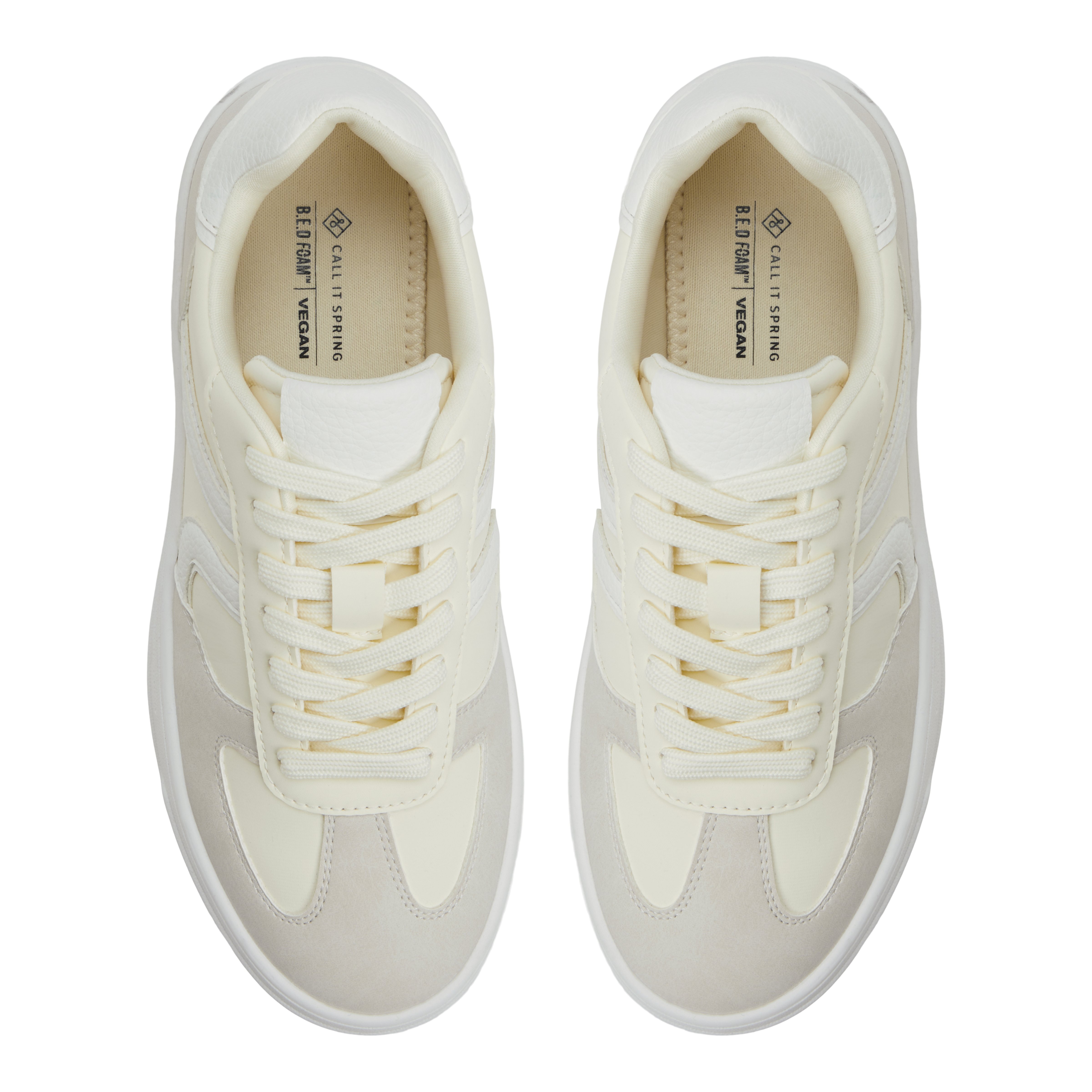 Darbie Light Yellow Women's Retro Sneakers