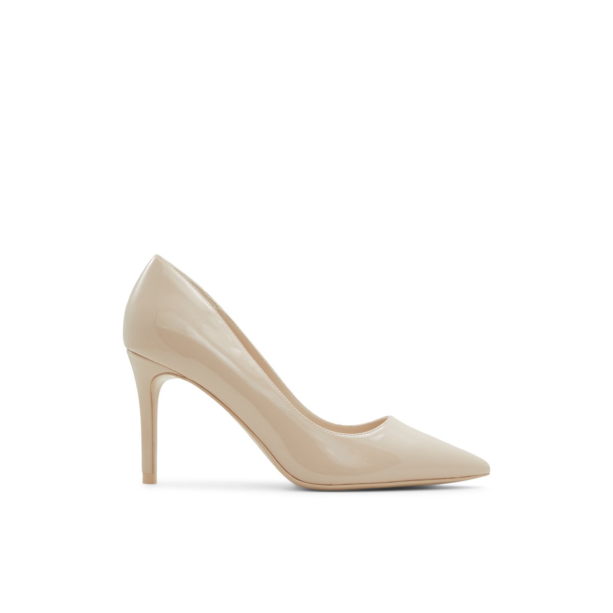 Beige and black pumps best sale