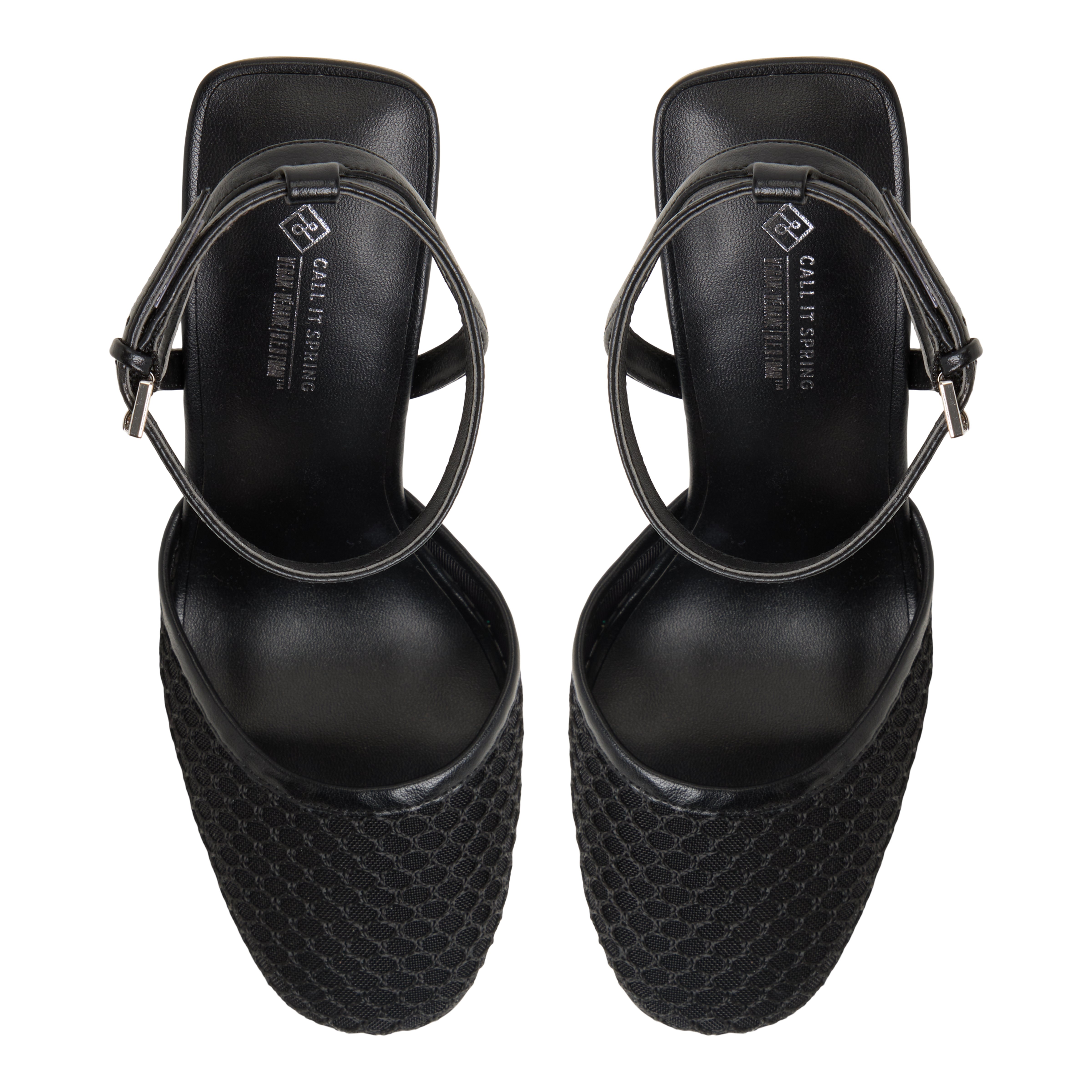 Demiie Open Black Women's Pumps