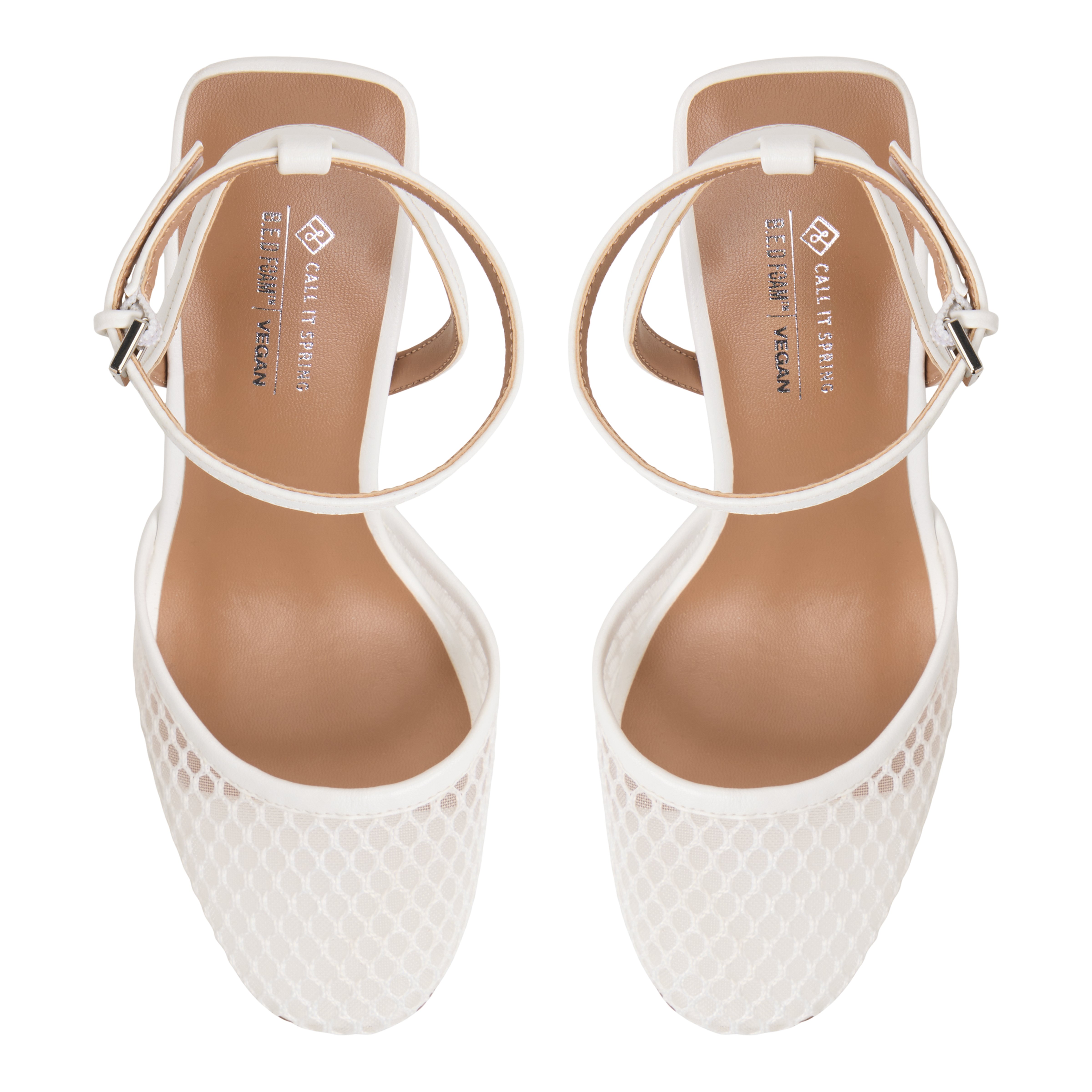 Demiie White Women's Pumps