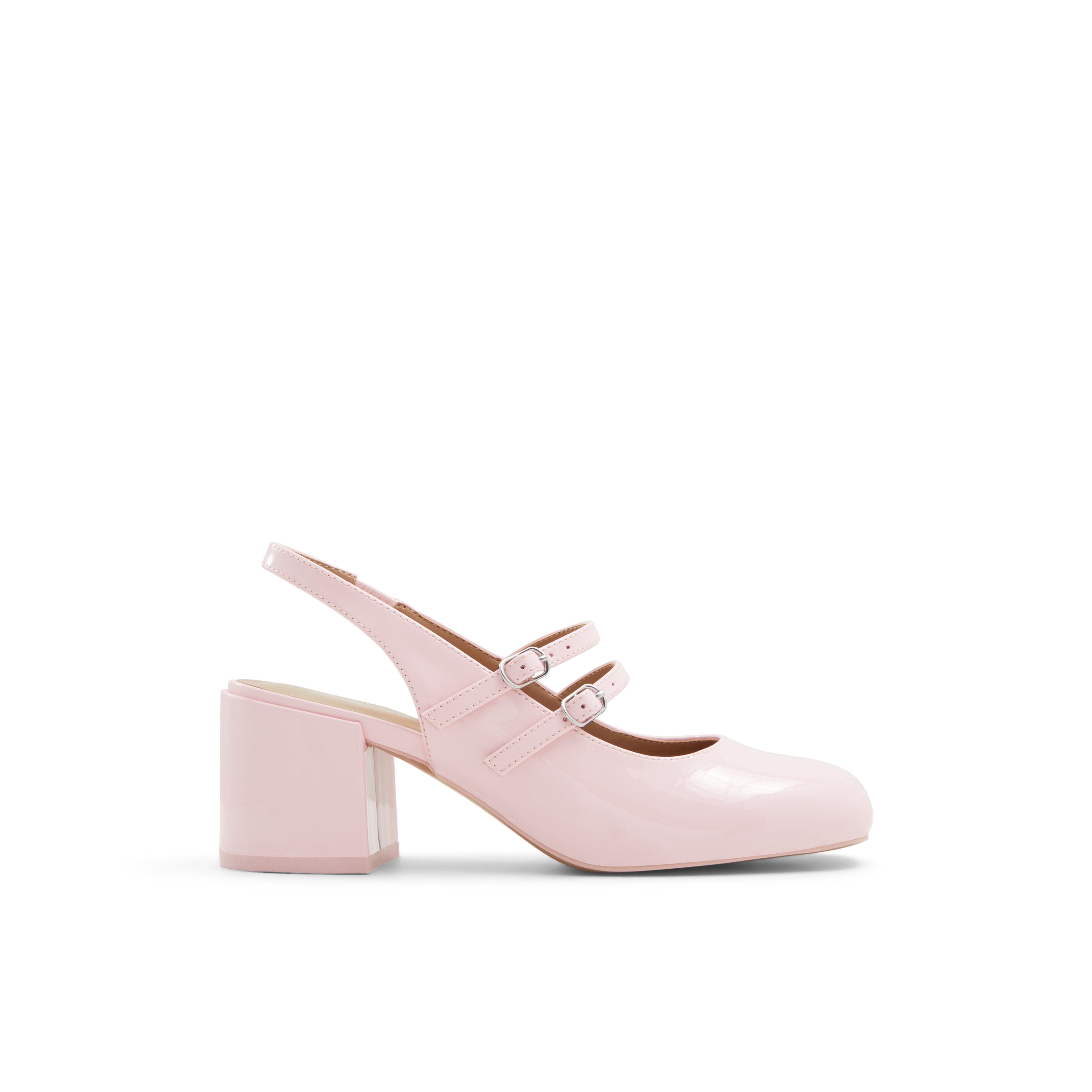 Dollfacee Light Pink Women's Low-mid Heels