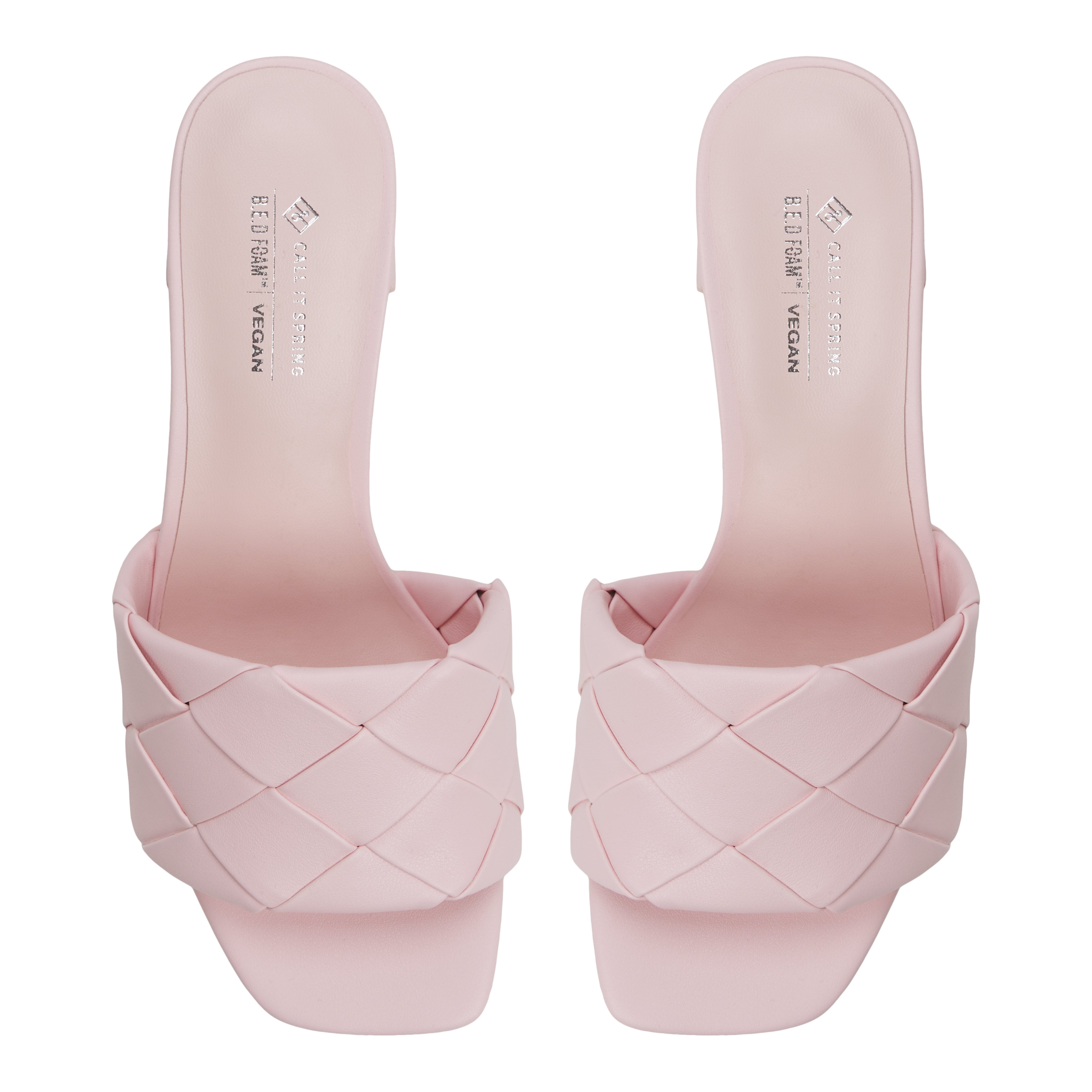 Dreaamy Light Pink Women's Low-mid Heels