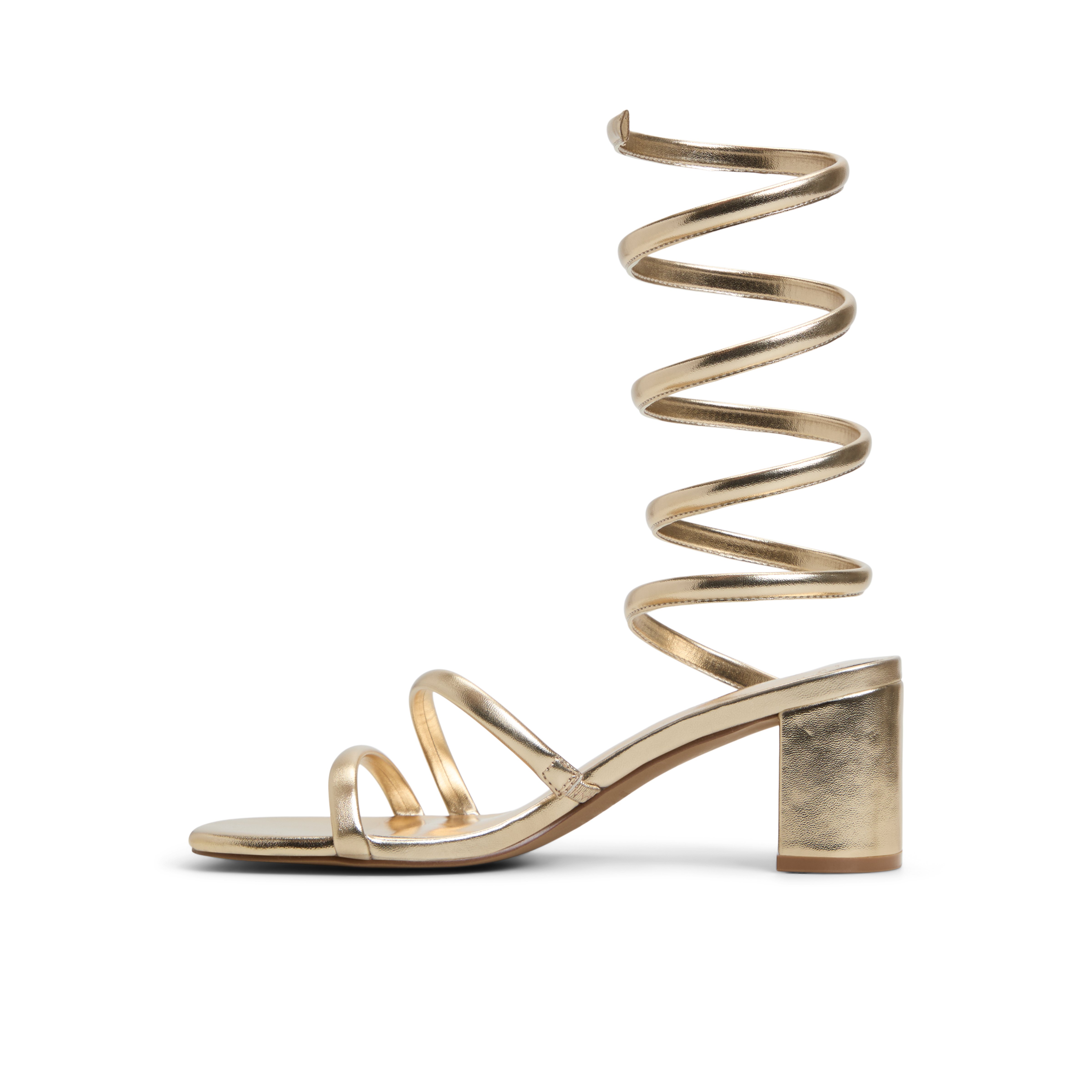 Edesssa Gold Women's Block Heels