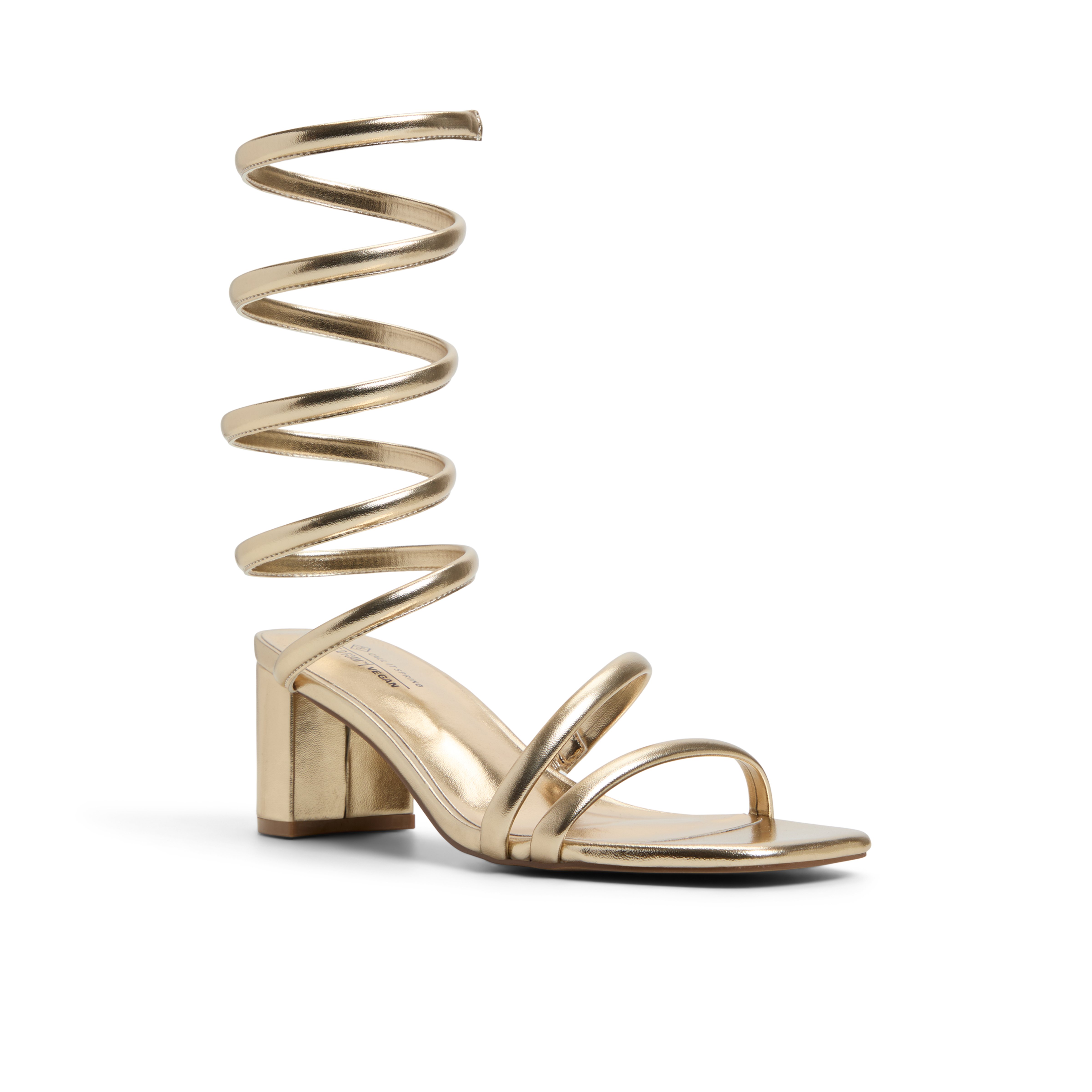 Edesssa Gold Women's Block Heels