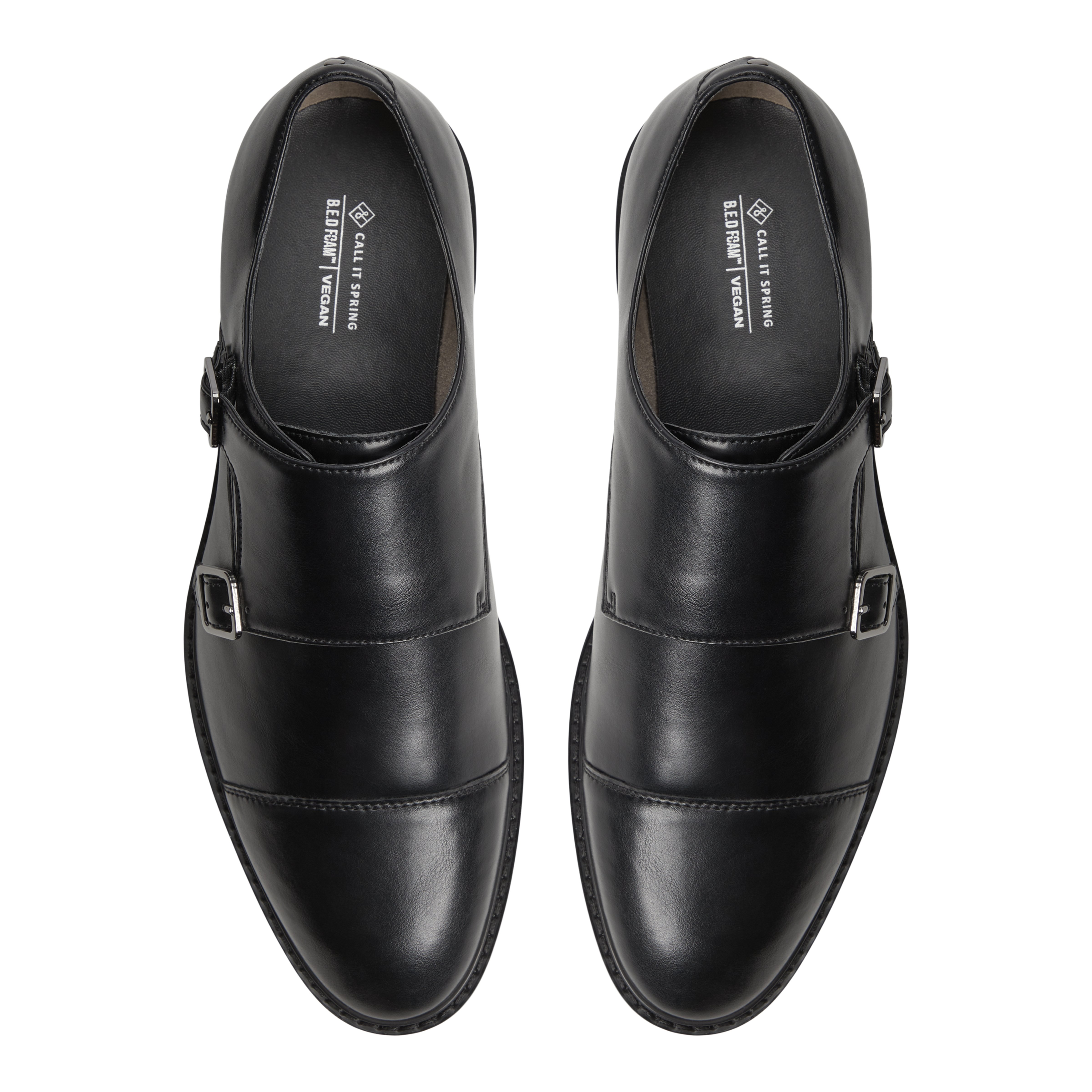 Edwards Black Men's Oxfords