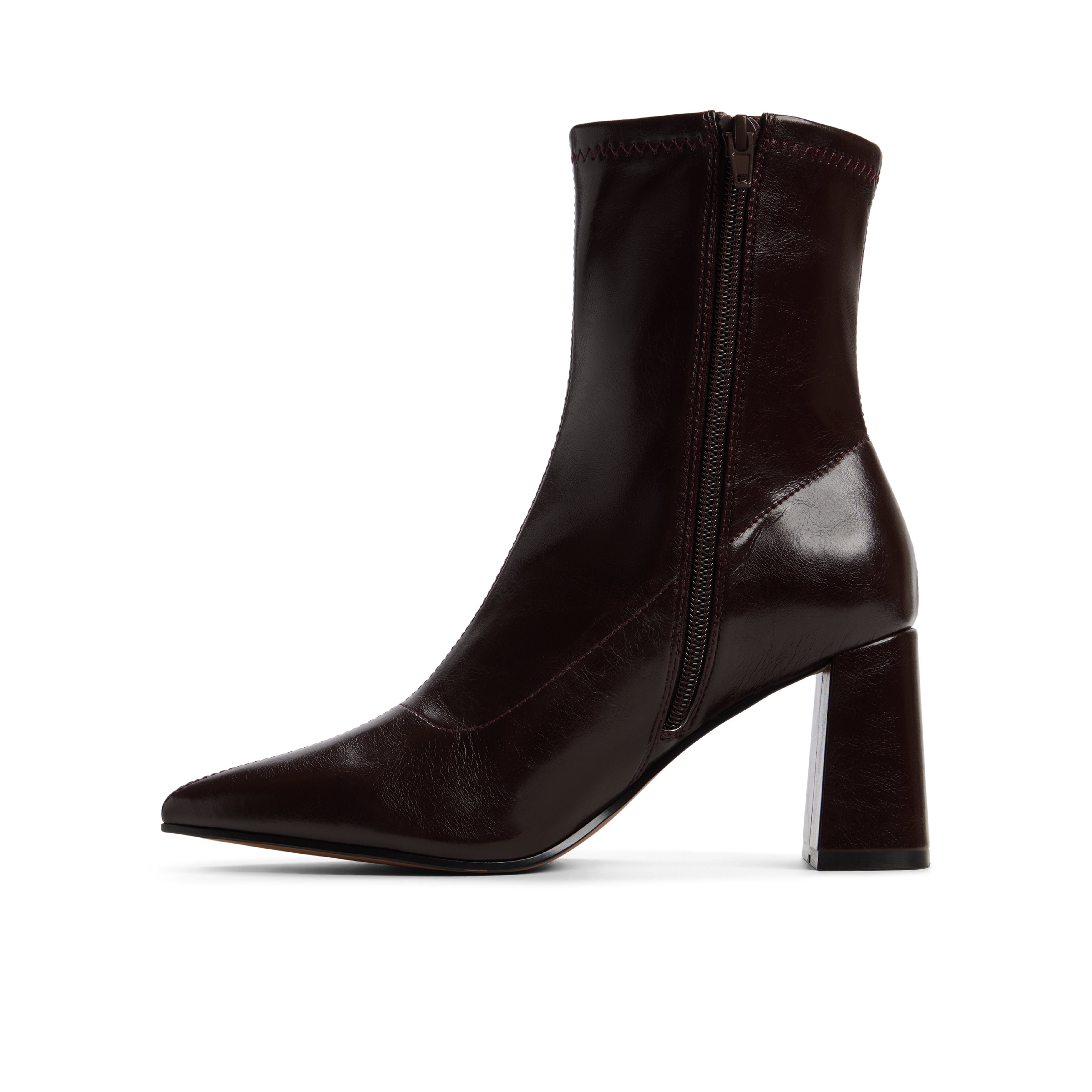Elaraa Dark Brown Women's Dress Boots