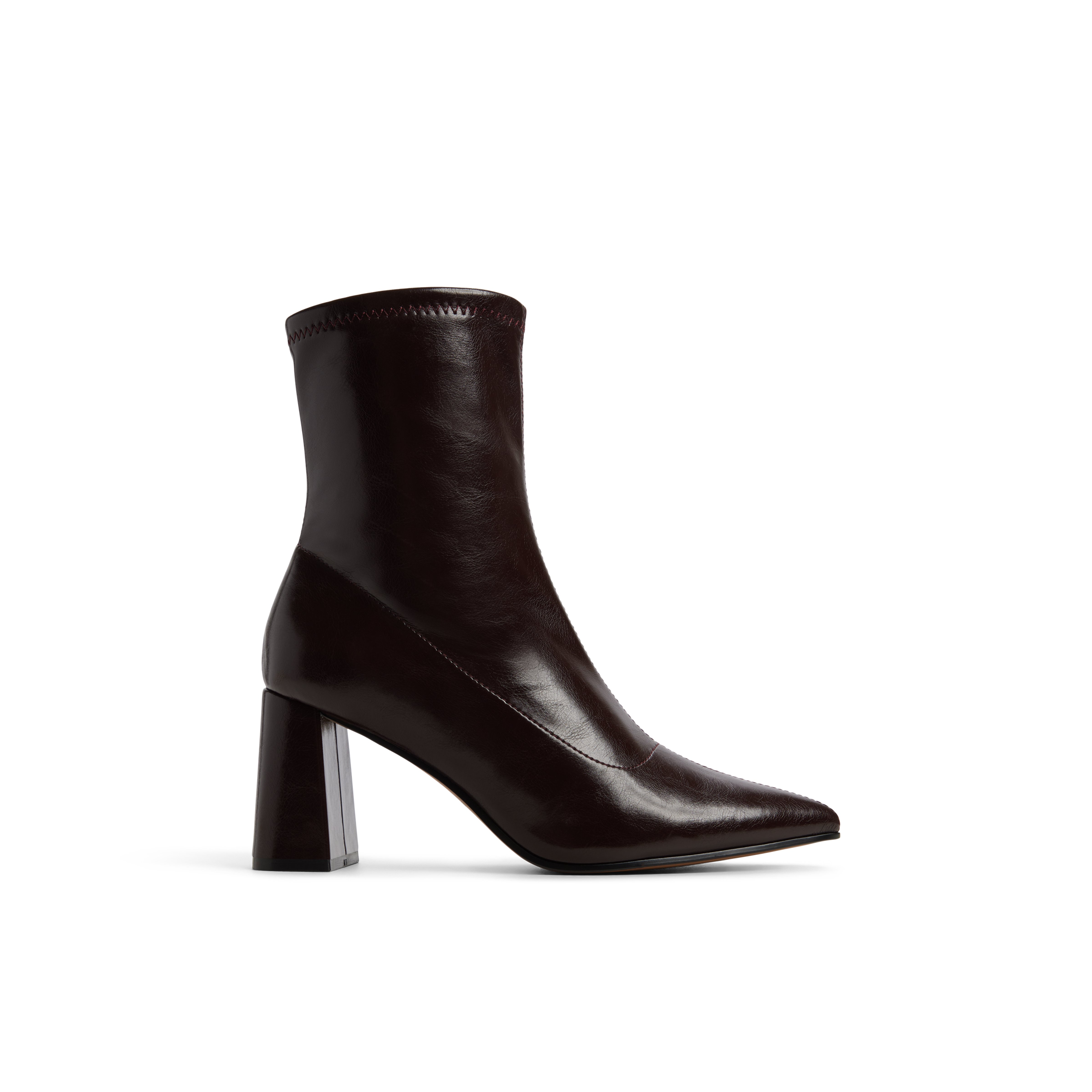 Elaraa Marron Foncé Femmes Bottes habillées | Boutique Spring Canada