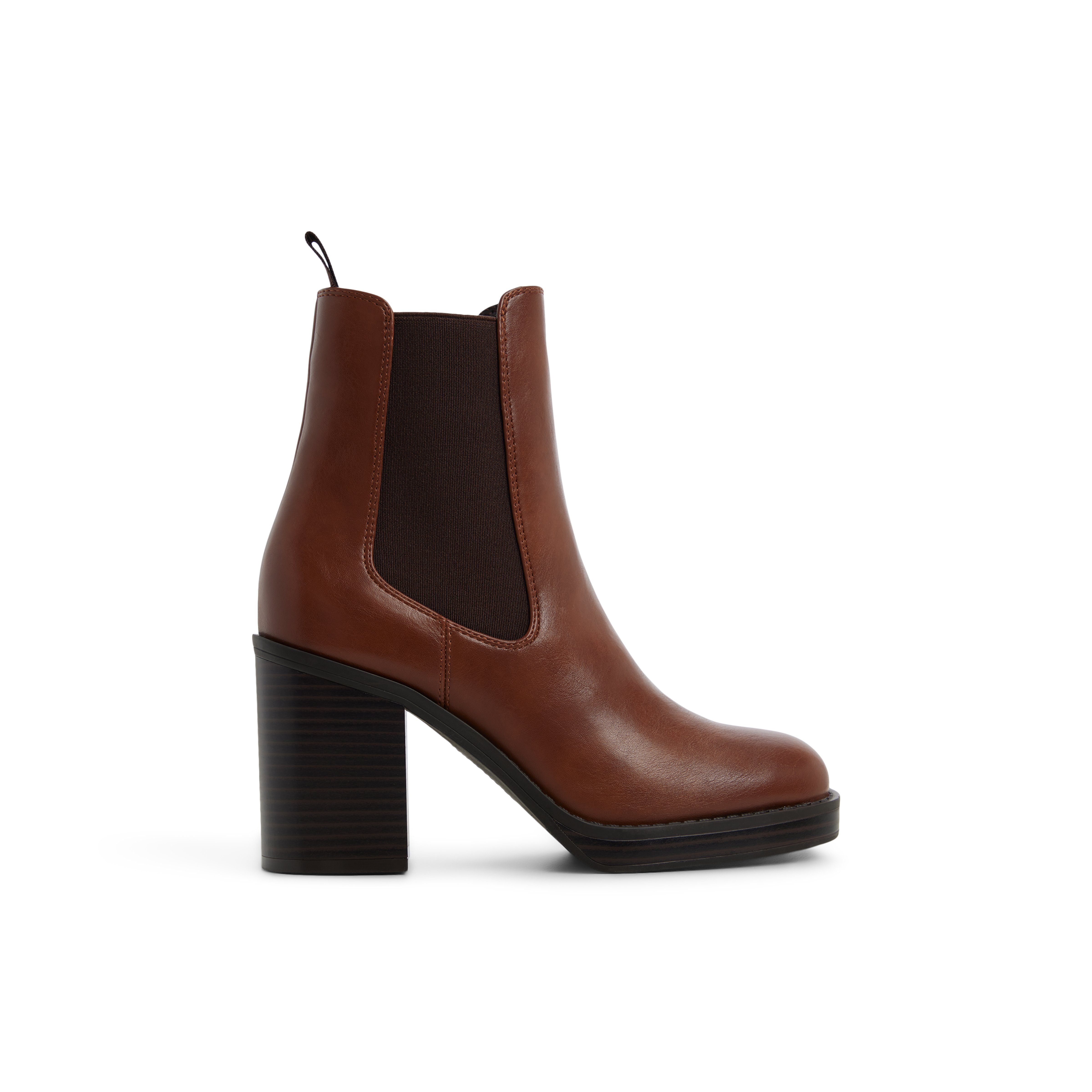 Elarah Cognac Women's Chelsea boots