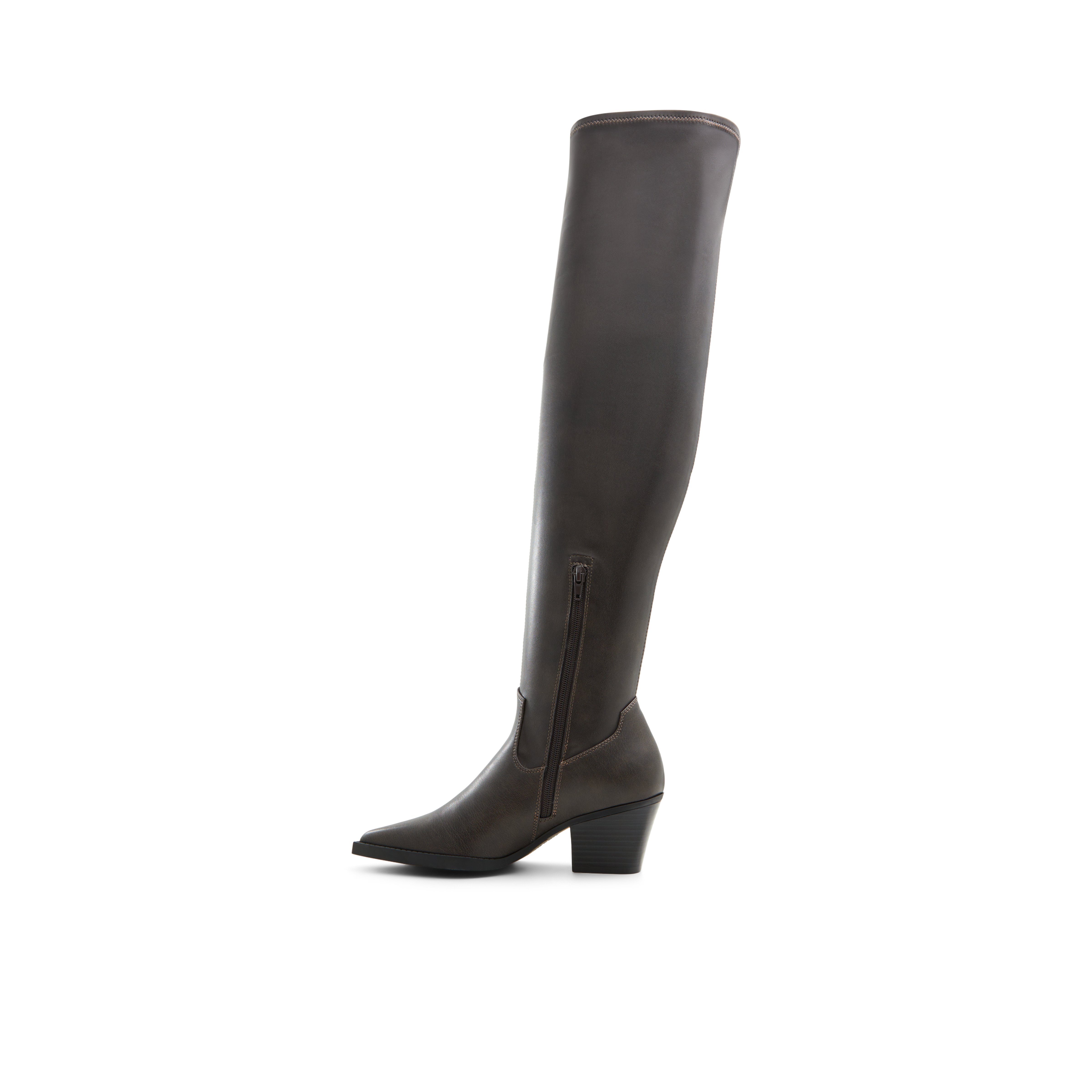 Elloise Western Tall Boots - Block Heel