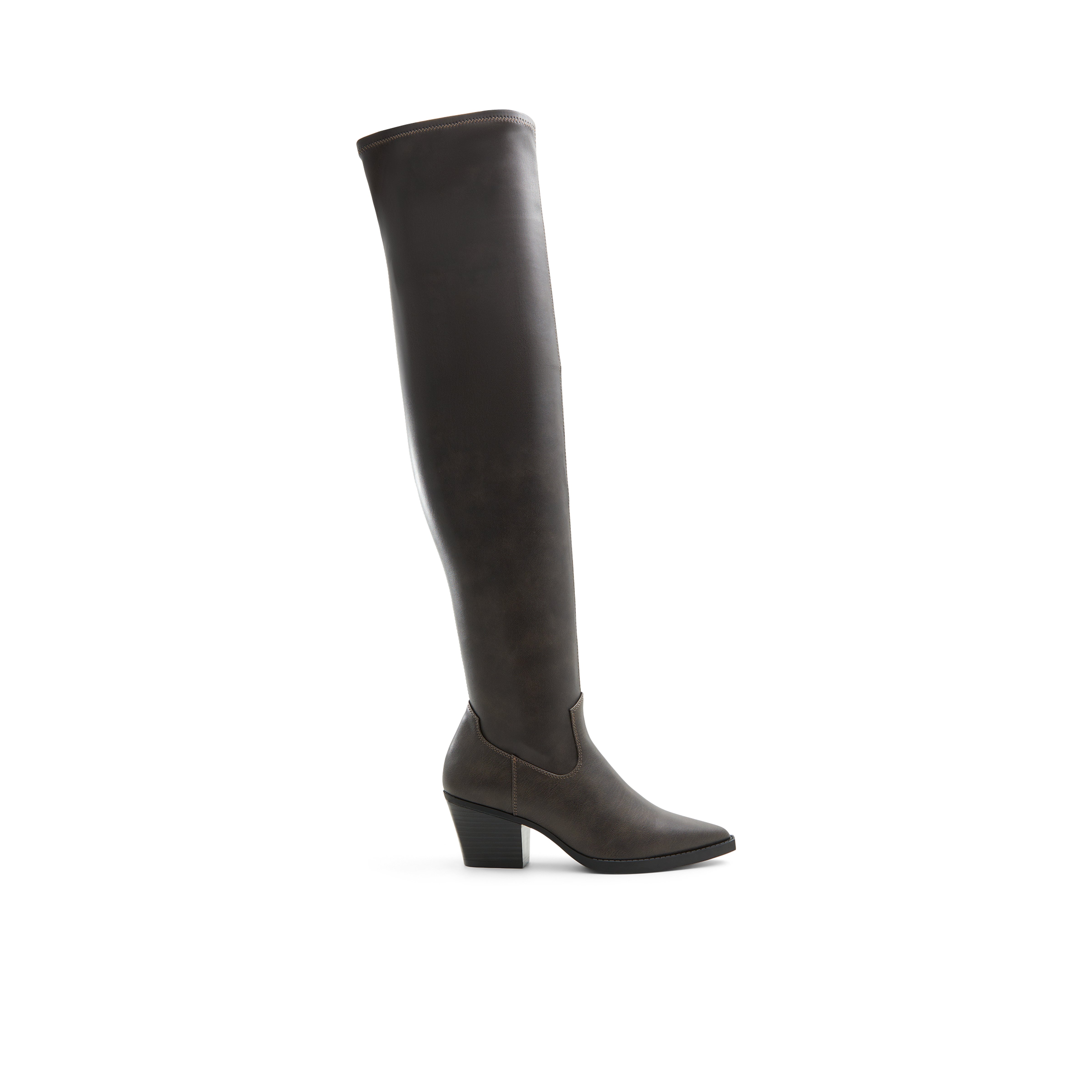 Elloise Western Tall Boots - Block Heel