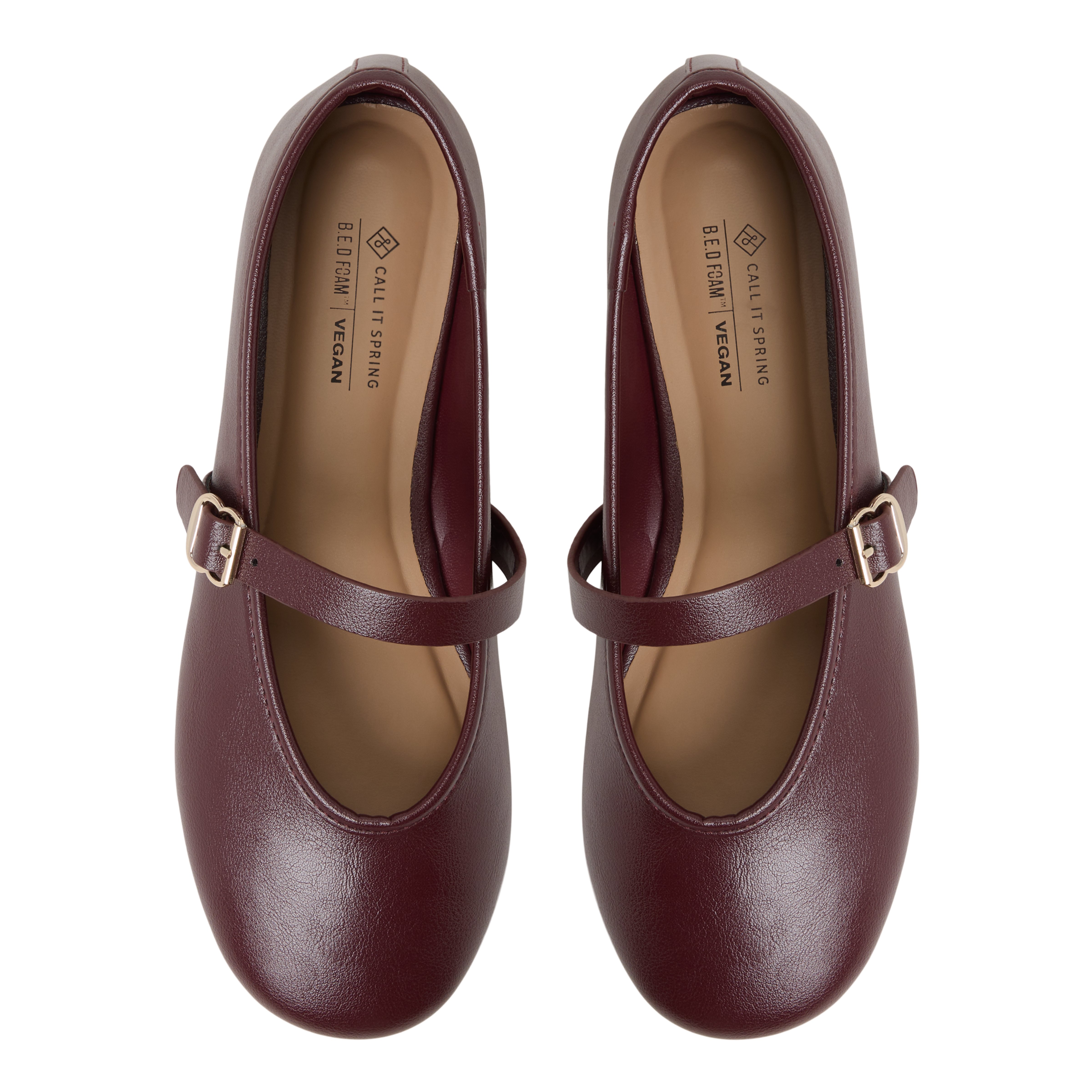Elyiaa Bordo Women's Ballerinas