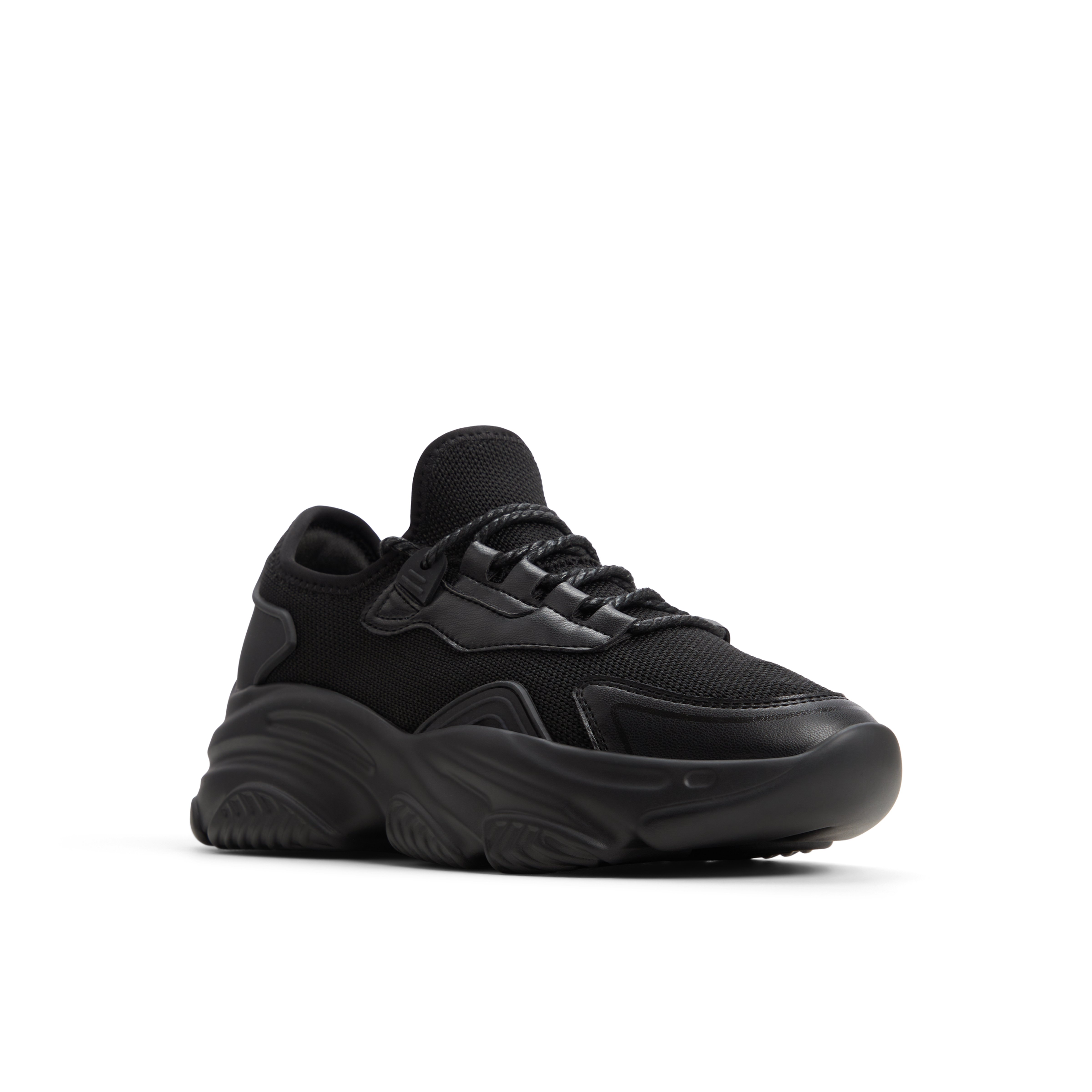 Elyza Black Women's Athleisure Shoes