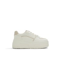 Embery Bone Multi Women's White Sneakers | Call It Spring Canada