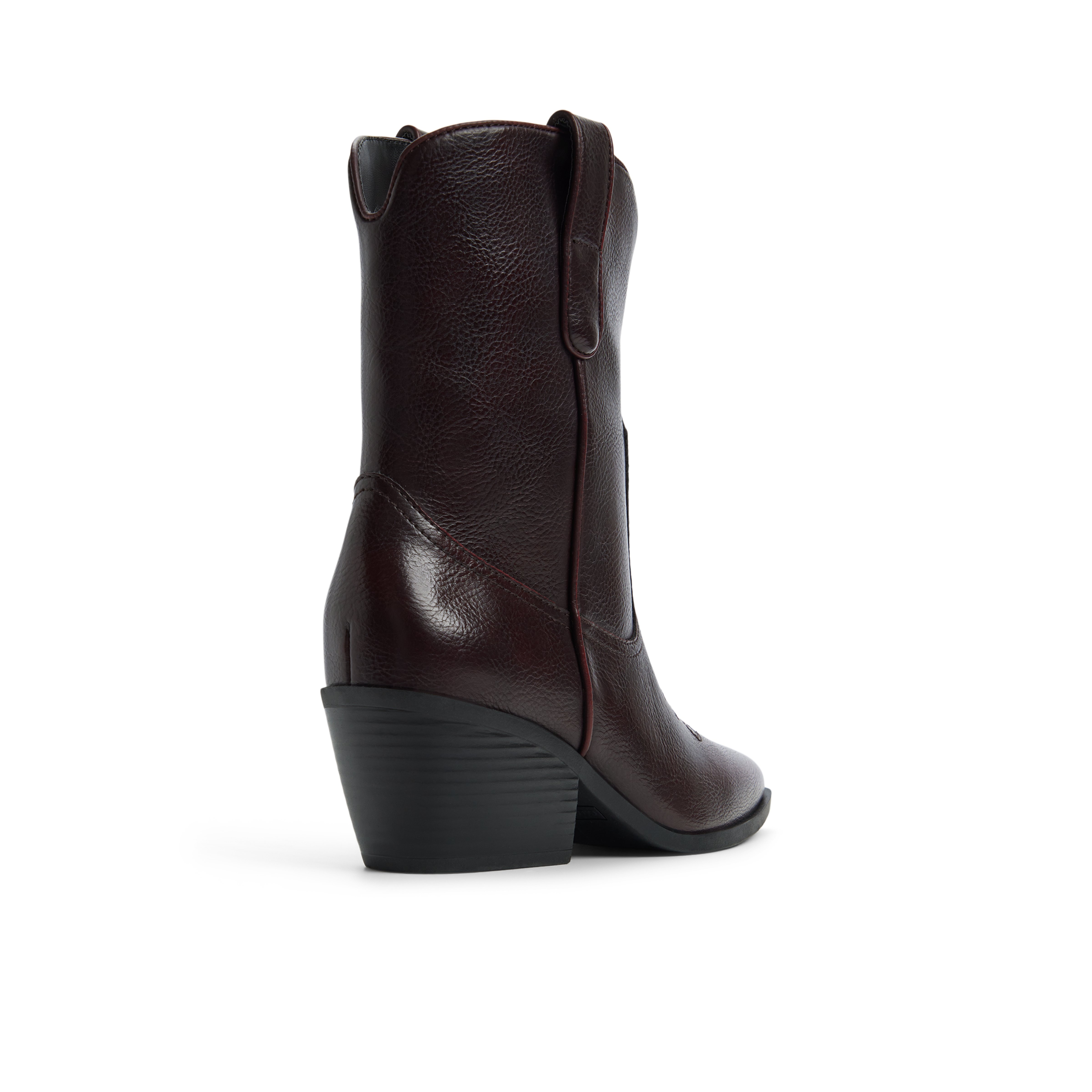 Emmiemay Bordo Femmes Bottes Western | Boutique Spring Canada