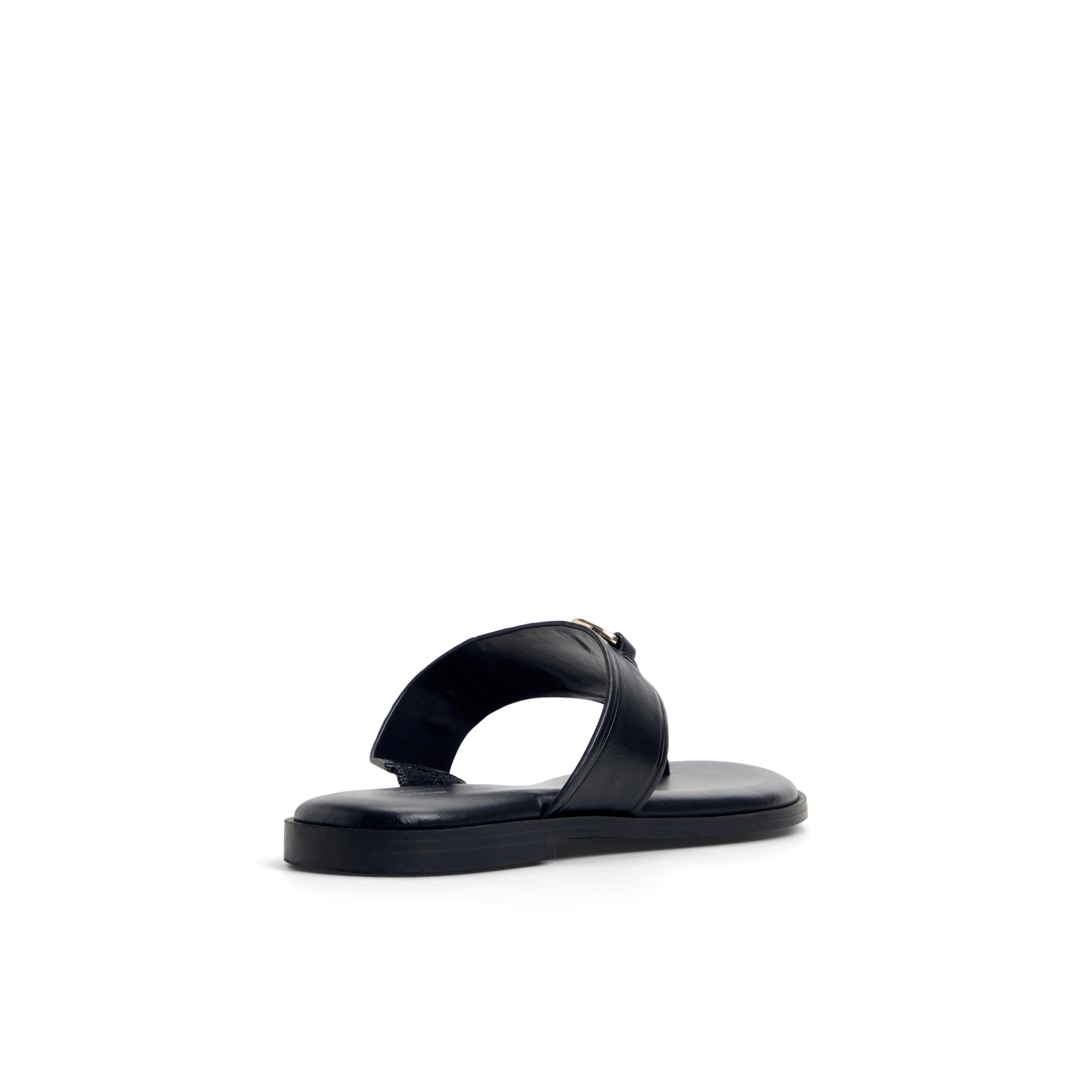 Evodie Black Women's Flat Sandals