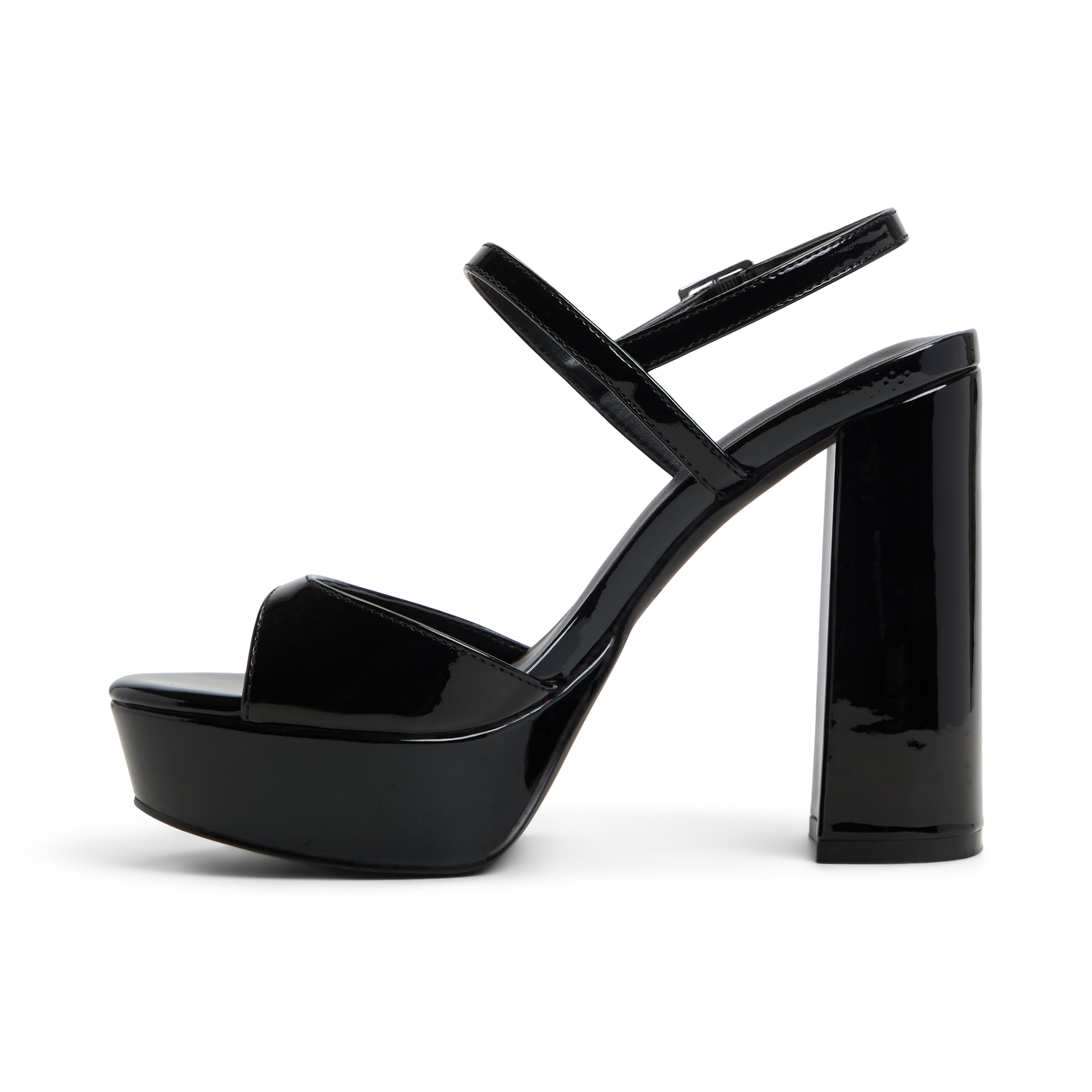 Fiercee Black Women's Platform Sandals