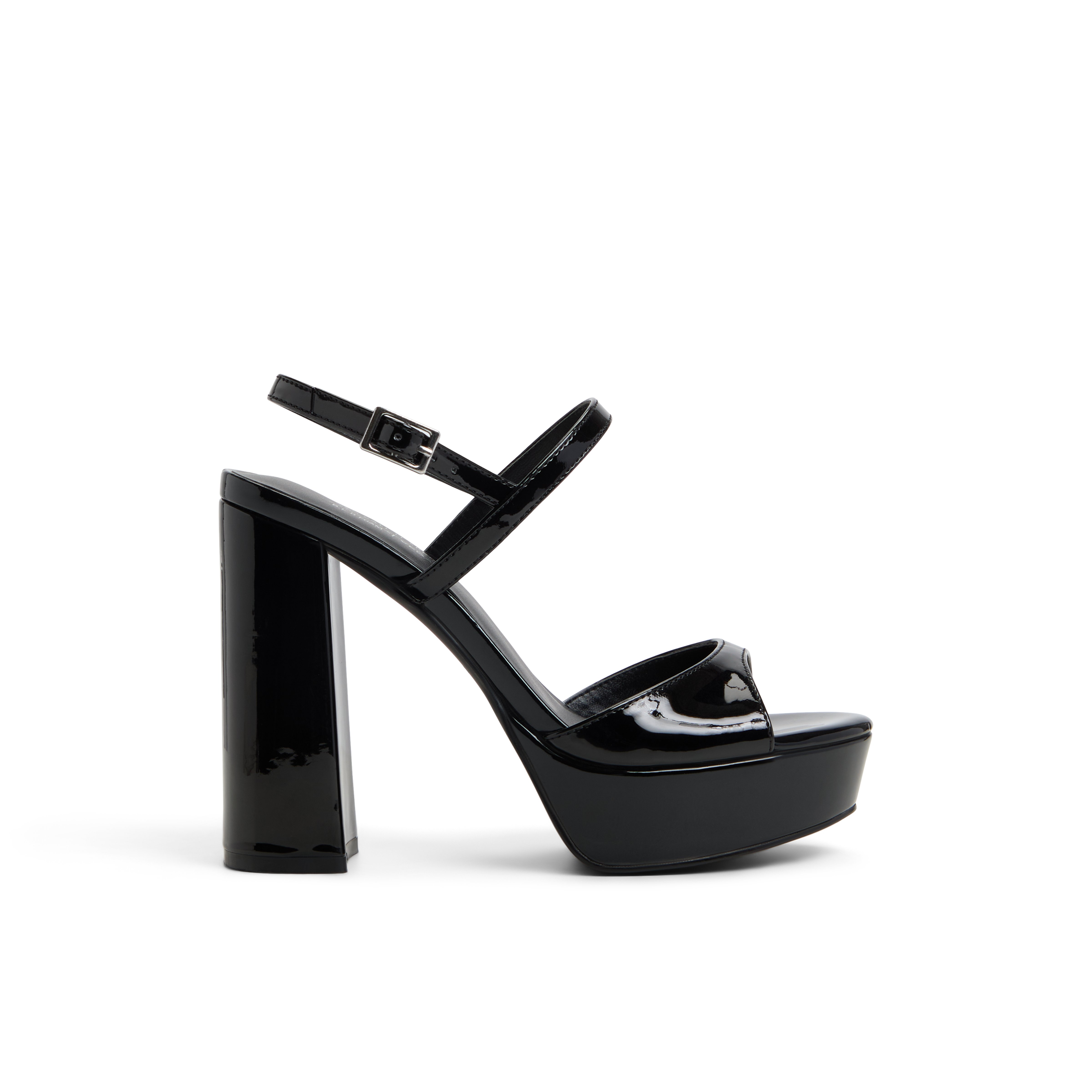 Fiercee Black Women's Platform Sandals