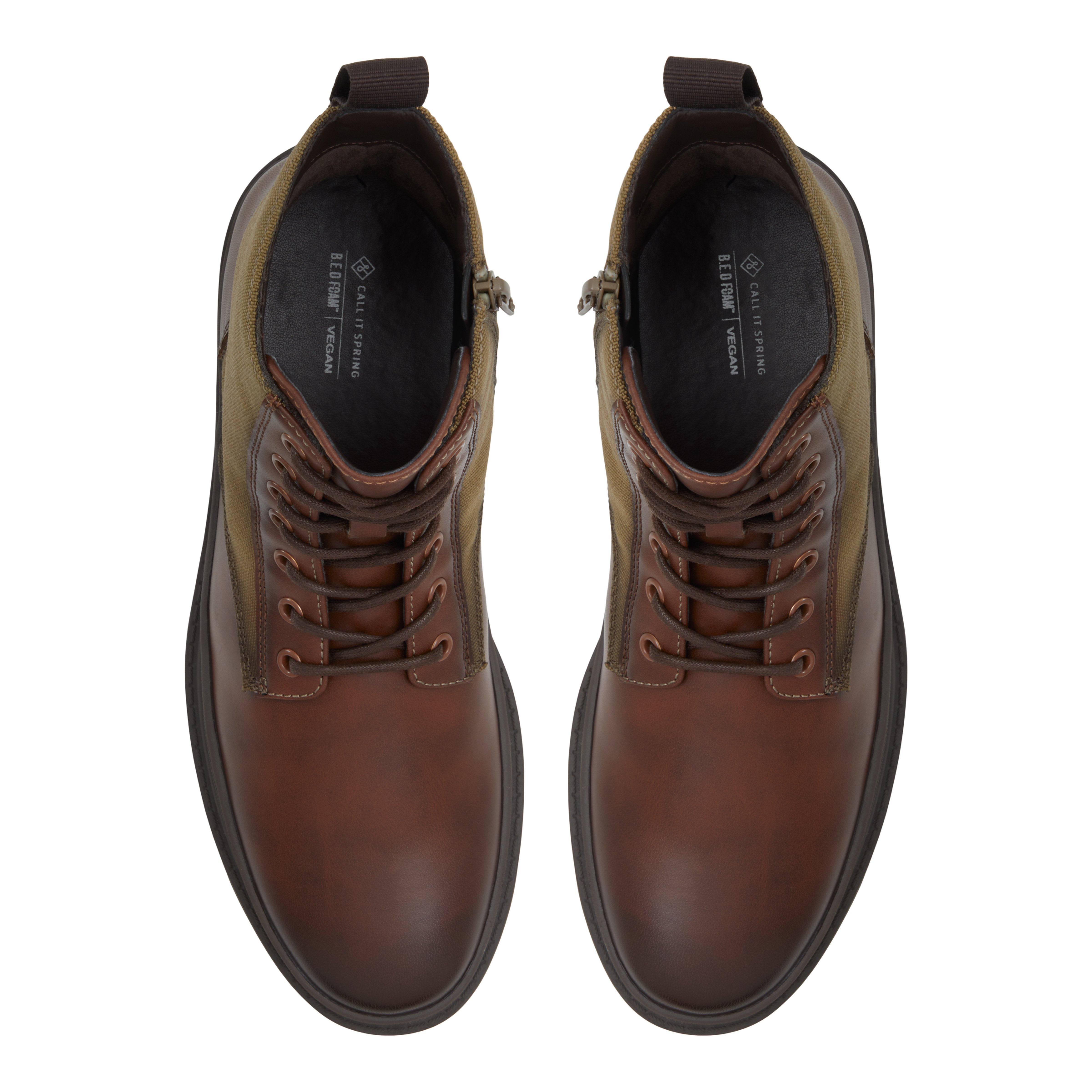 Fleetwood Cognac Men's Lace-up Boots