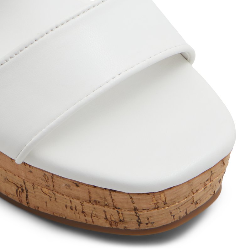 White formal wedges deals