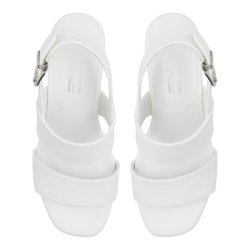 White foam platform sandals cheap