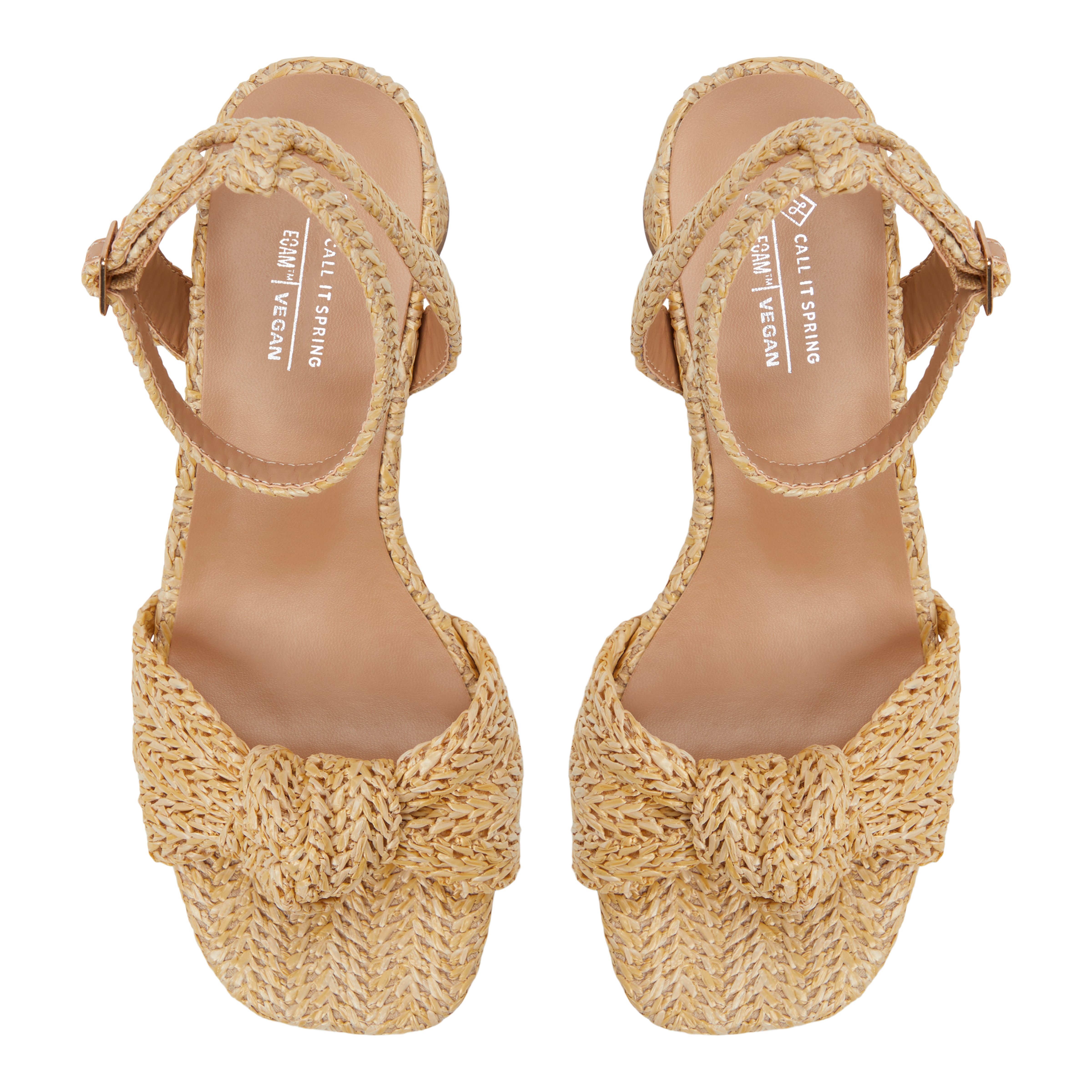 Florrence Natural Women's Low-mid Heels