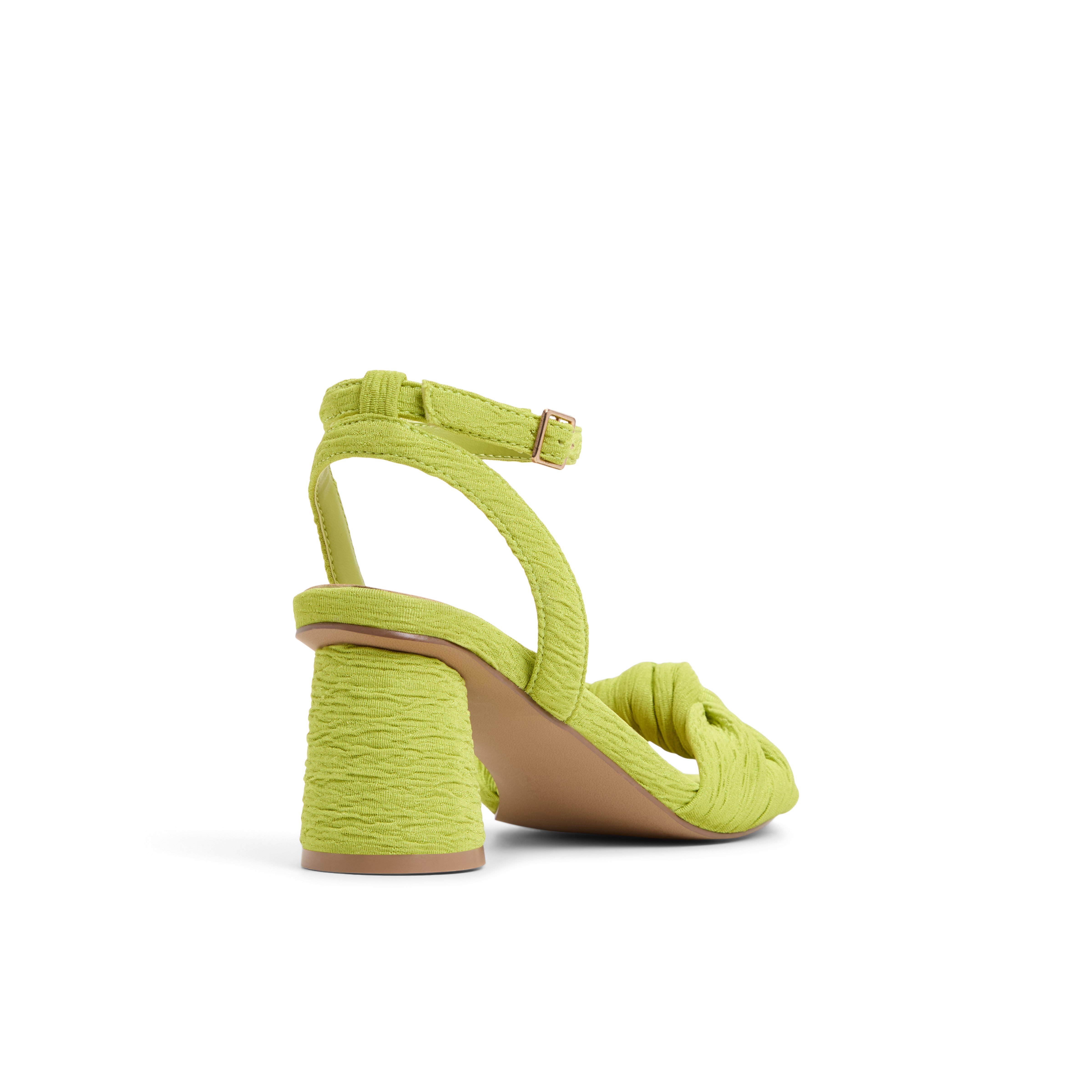 Florrence Bright Green Women's Low-mid Heels