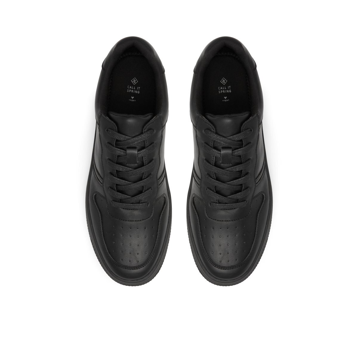 Freshh Black Men's Lace Up Sneakers | Call It Spring US