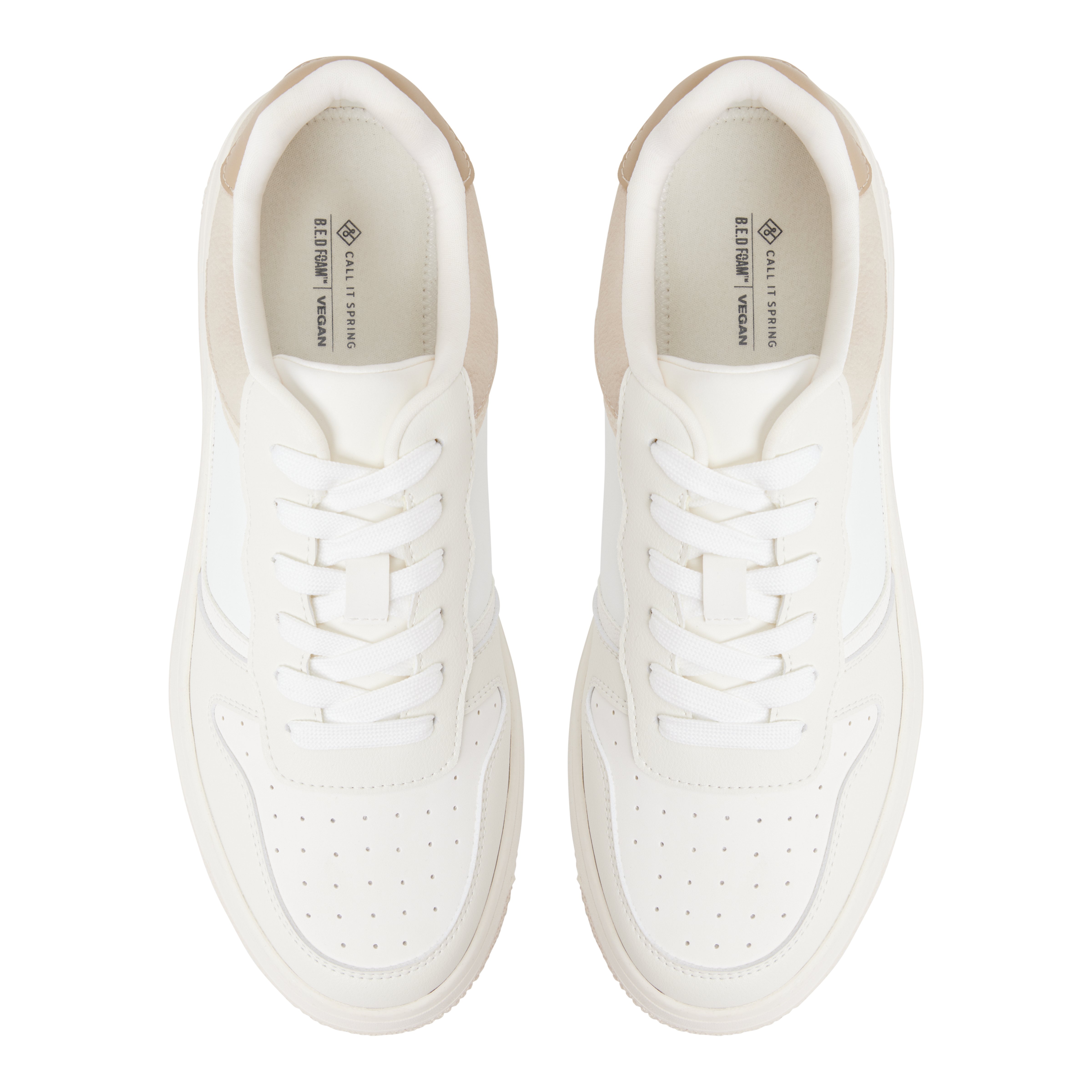 Freshh_h White Combo Men's Sneakers