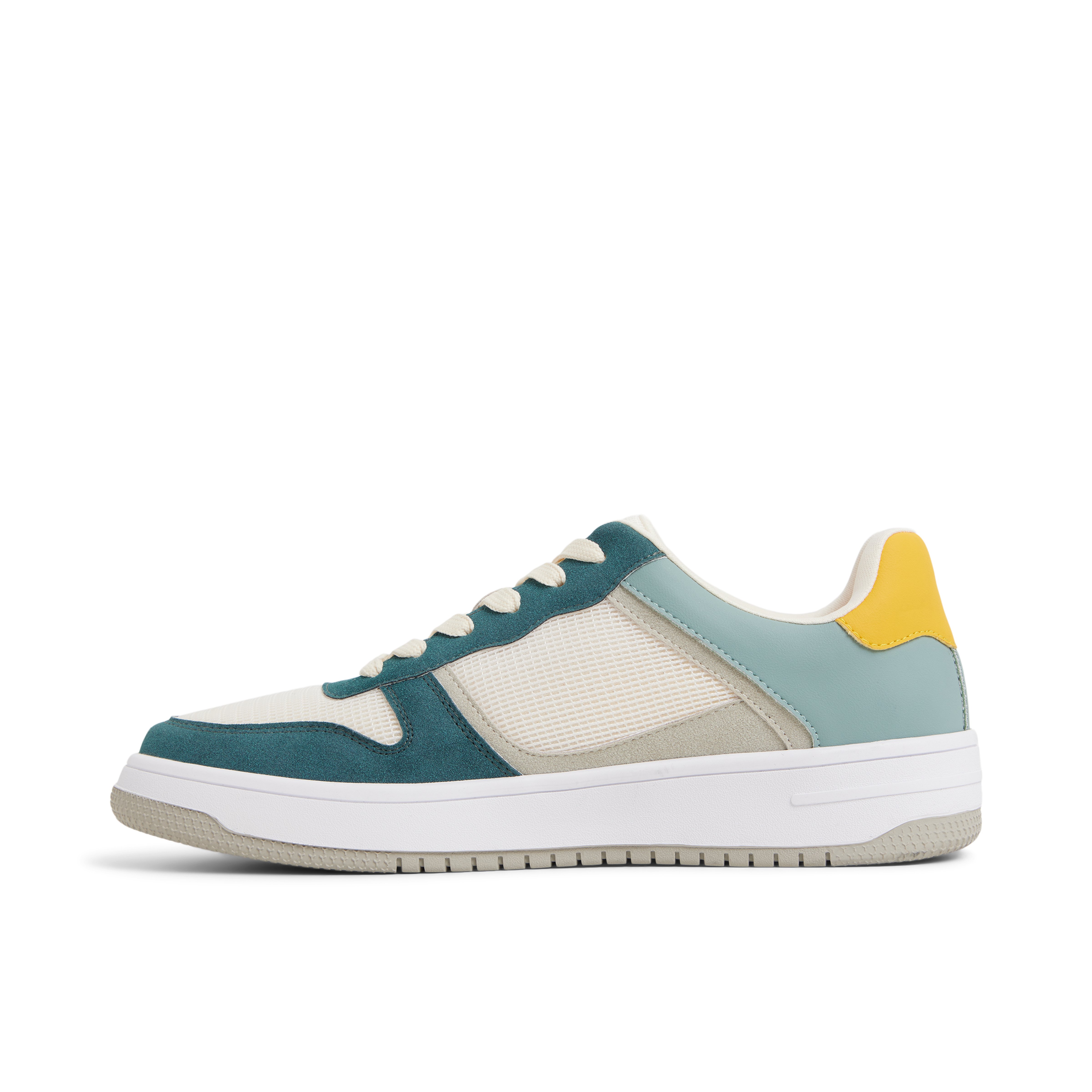 Freshh_h Teal Men's Retro Sneakers