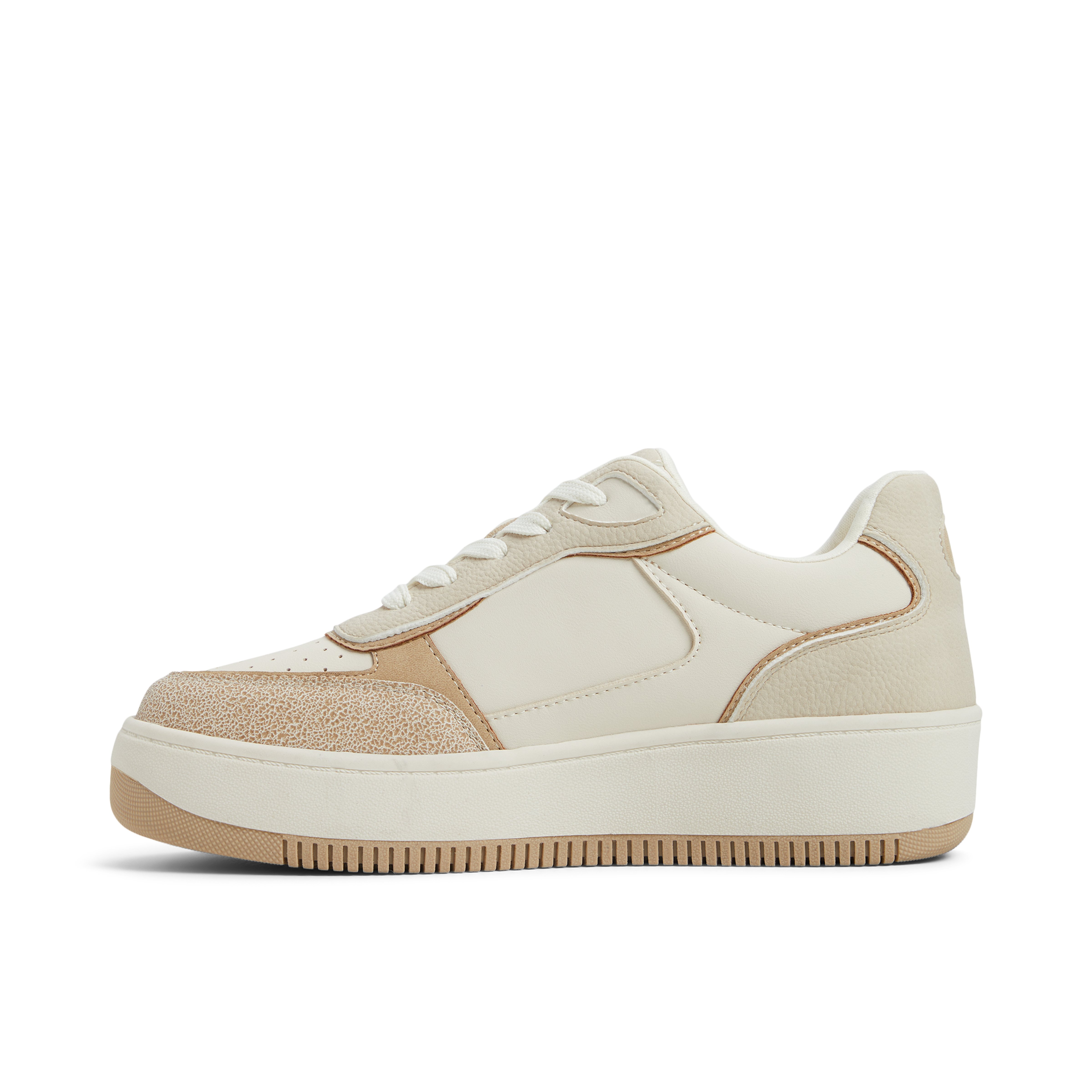 Freshy Open Beige Women's White Sneakers