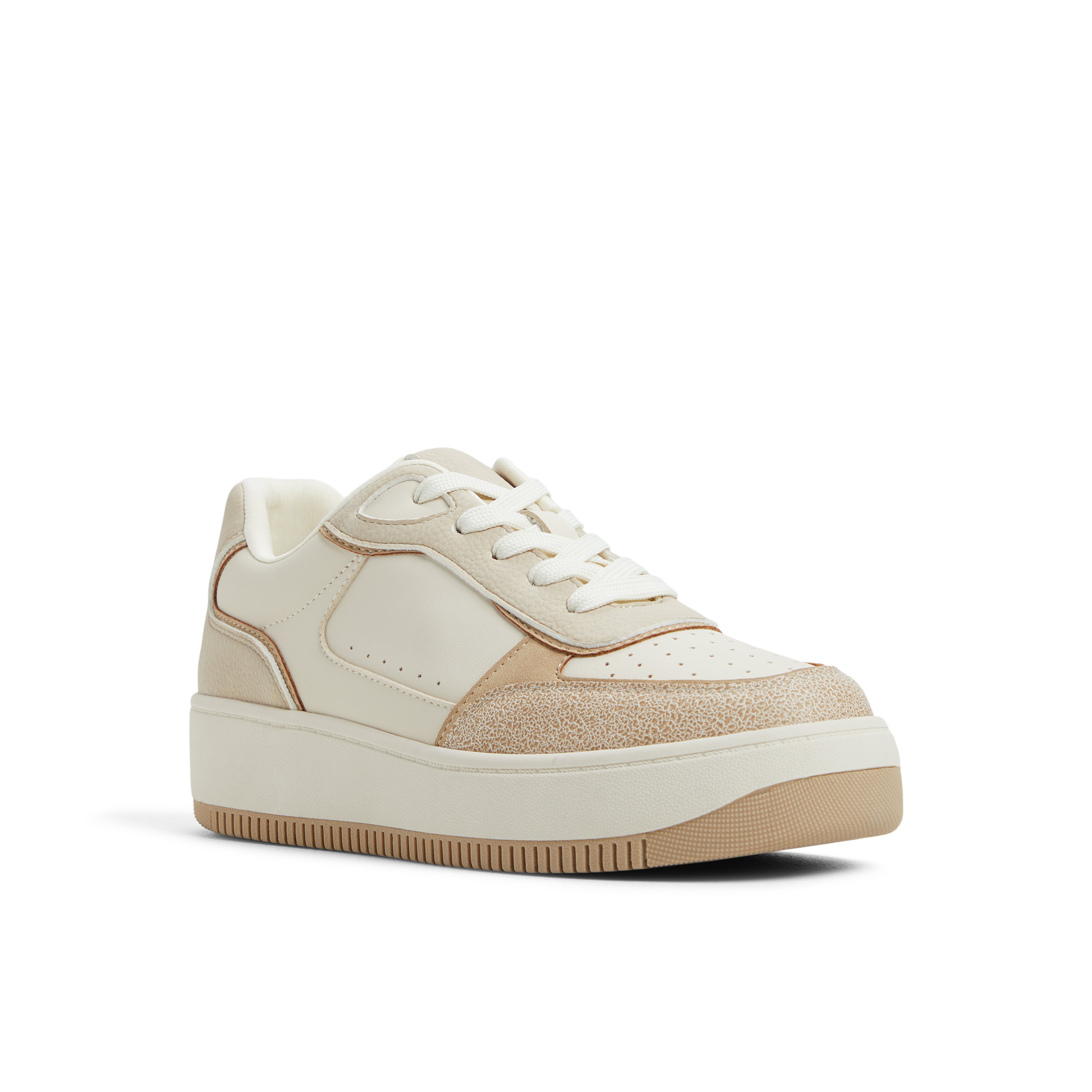 Freshy Open Beige Women's White Sneakers