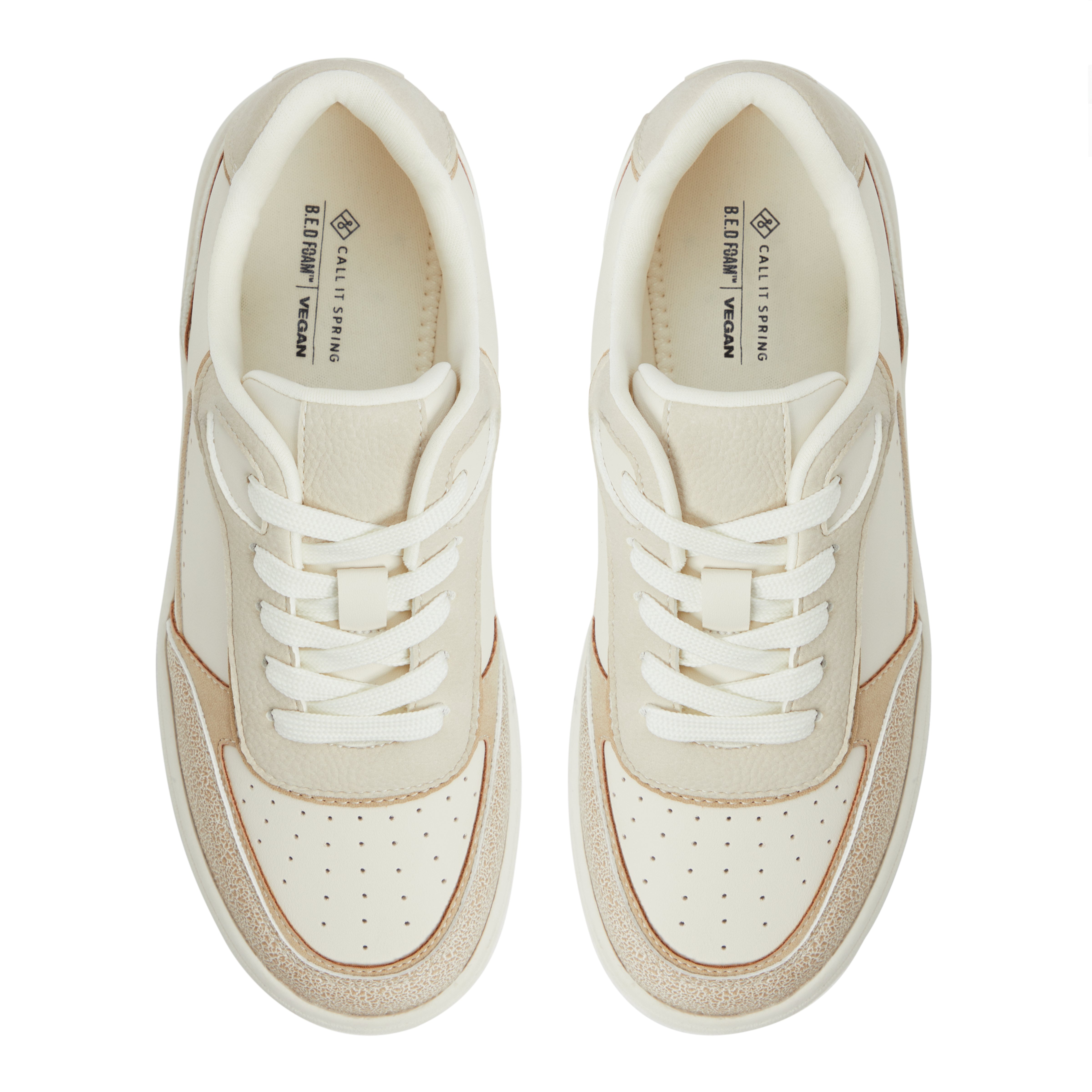 Freshy Beige Ouvert Femmes Blancs | Boutique Spring Canada