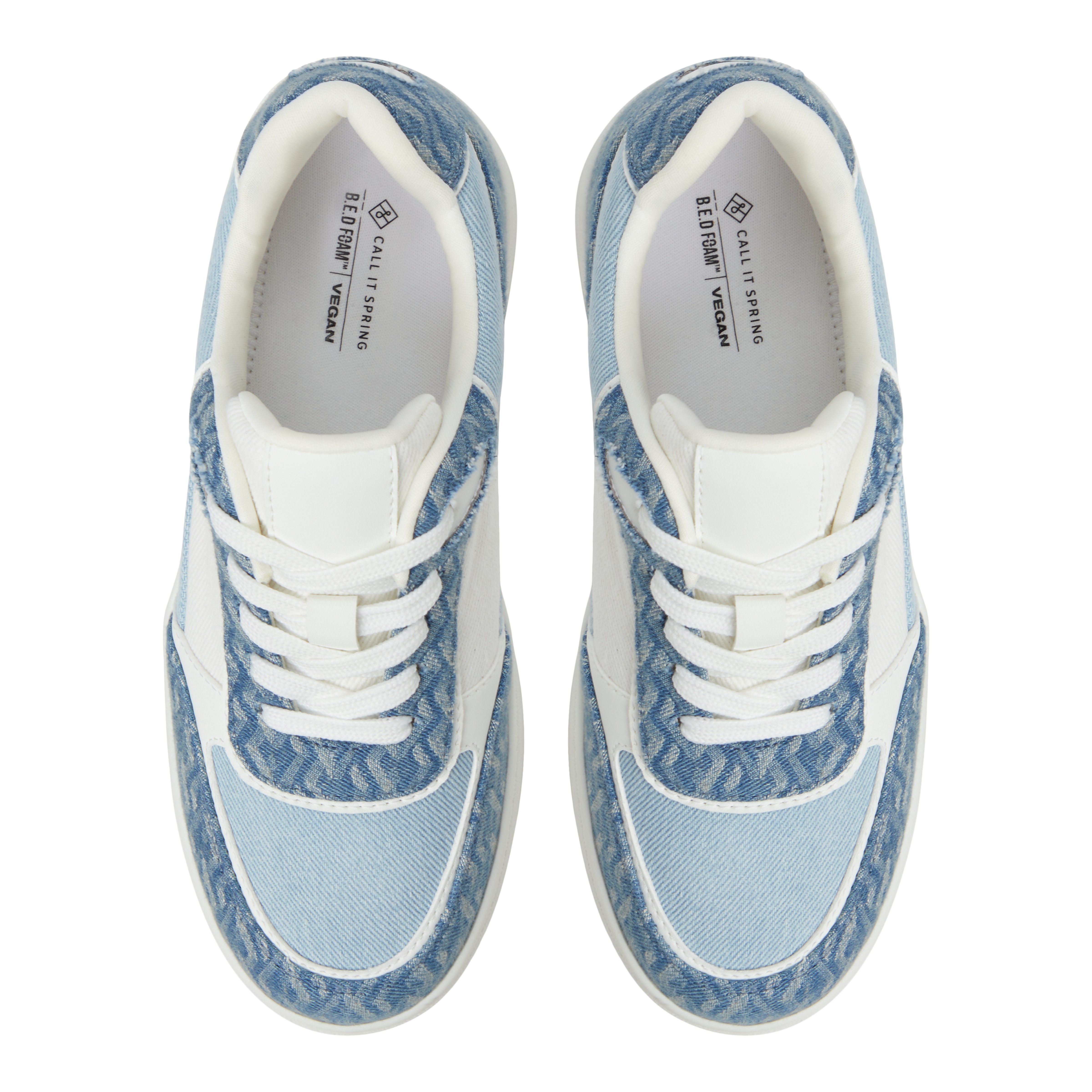 Freshy Other Blue Women's Lace Up Sneakers