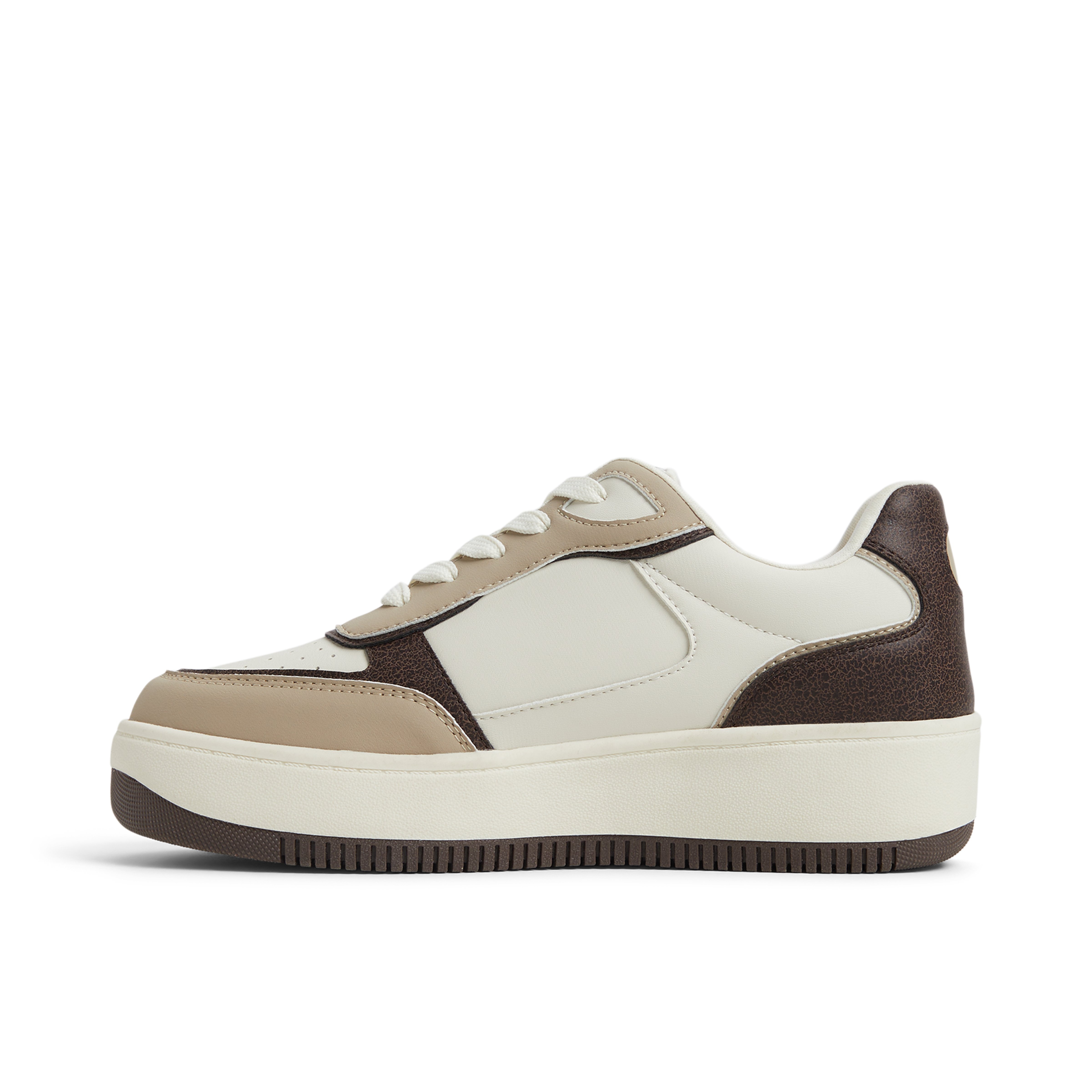 Freshy Débordement Marron Femmes Blancs | Boutique Spring Canada