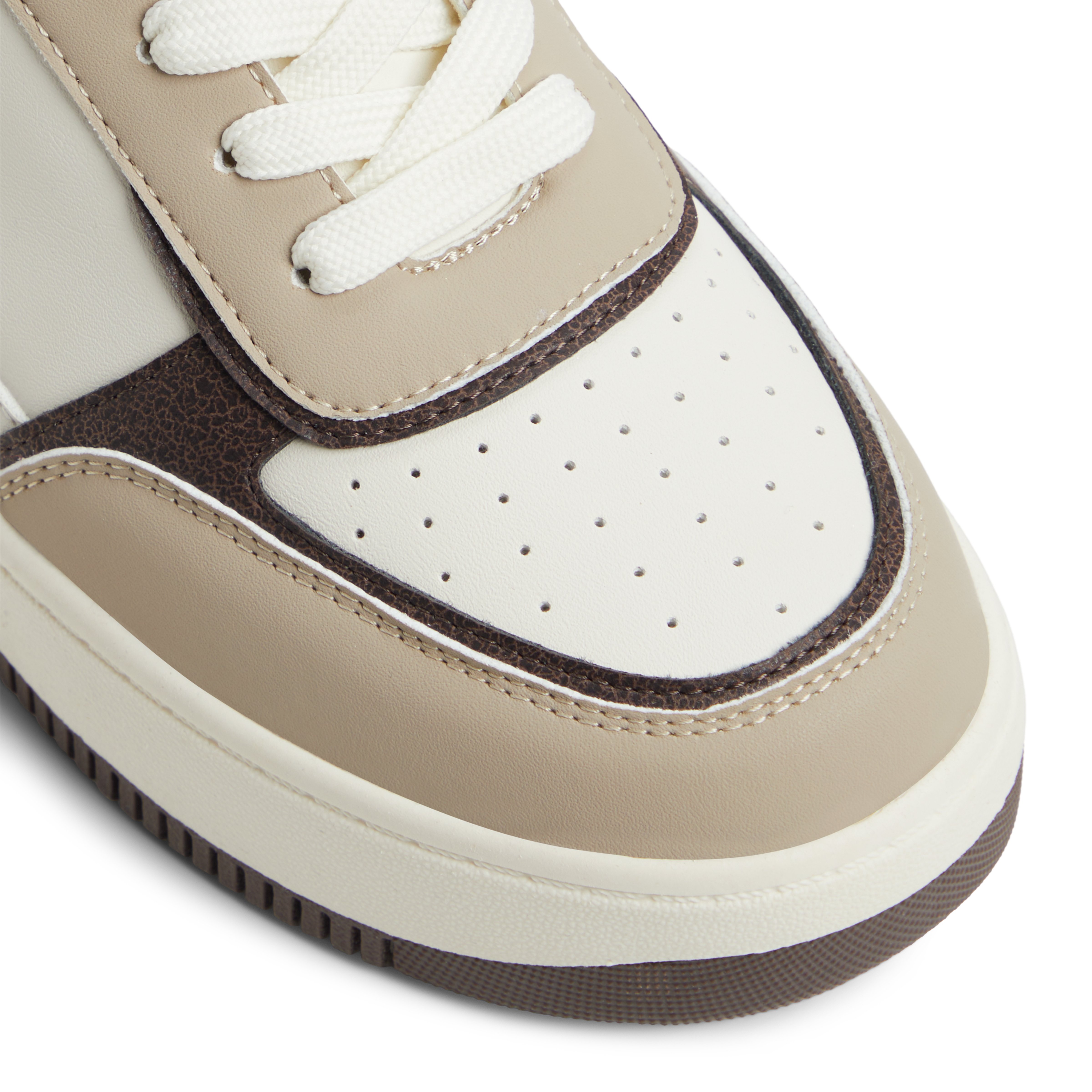 Freshy Débordement Marron Femmes Blancs | Boutique Spring Canada