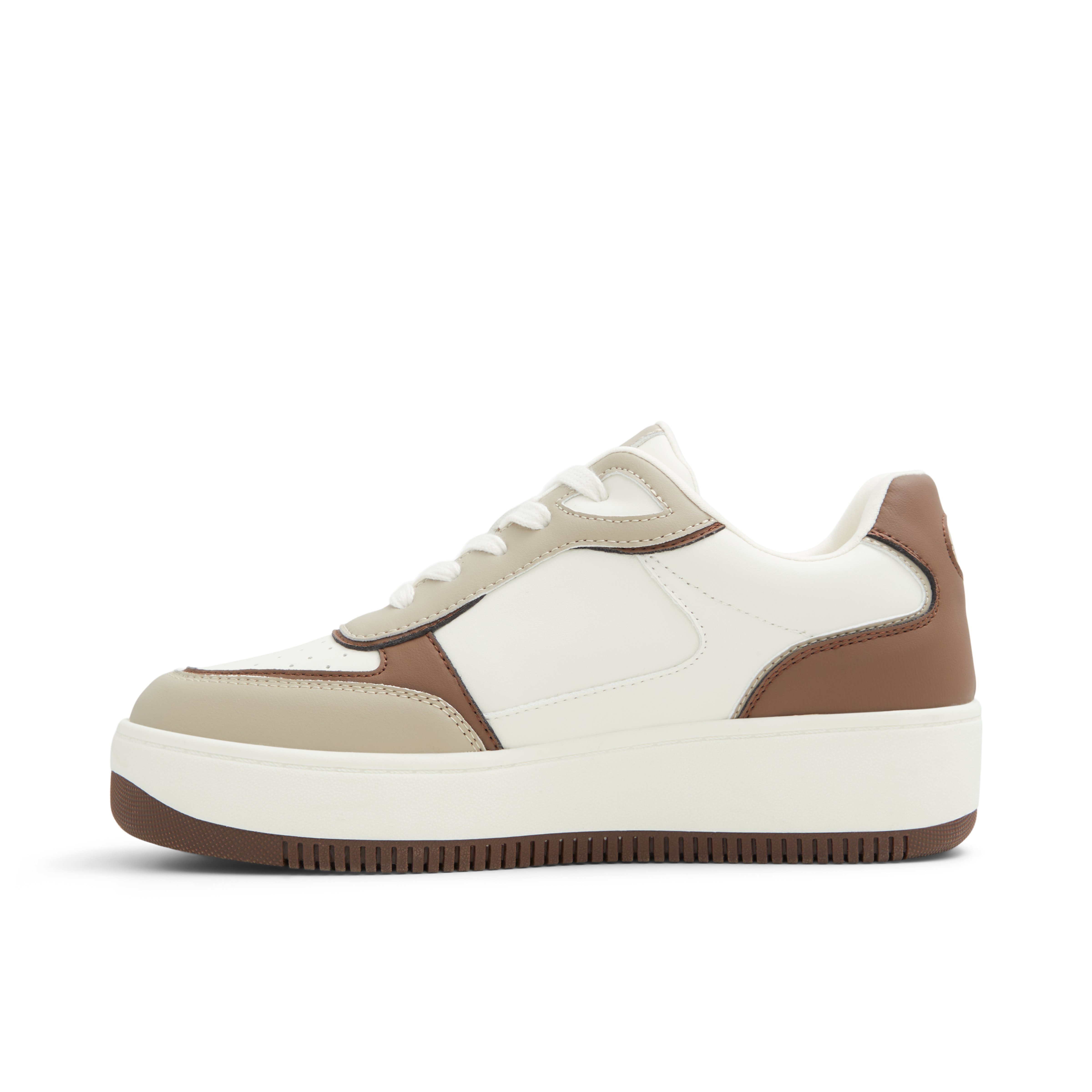 Freshy Brown Multi Women's Retro Sneakers