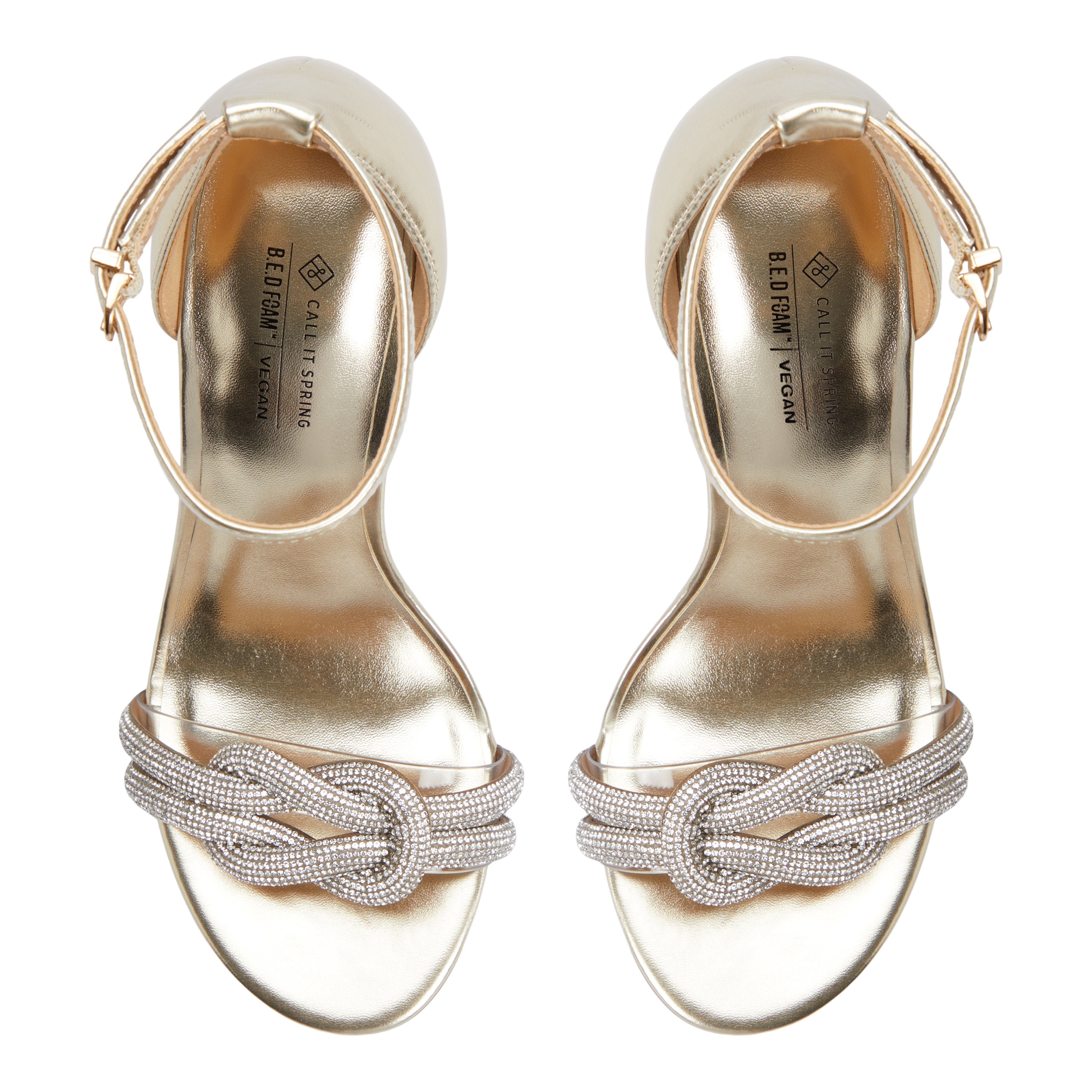 Fridda Or Femmes Chaussures sacs metallises | Boutique Spring Canada