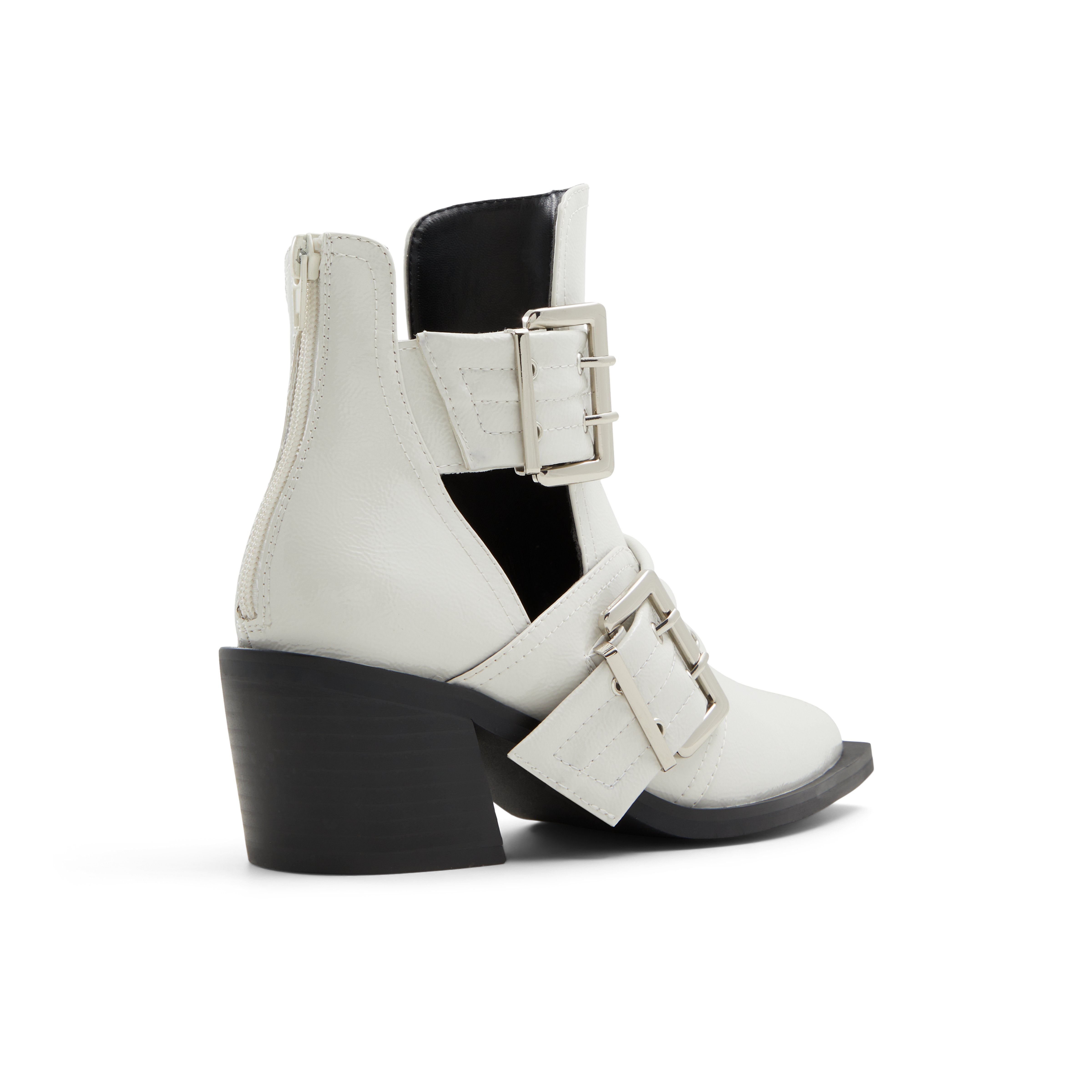 Gaven White Women's Ankle Boots