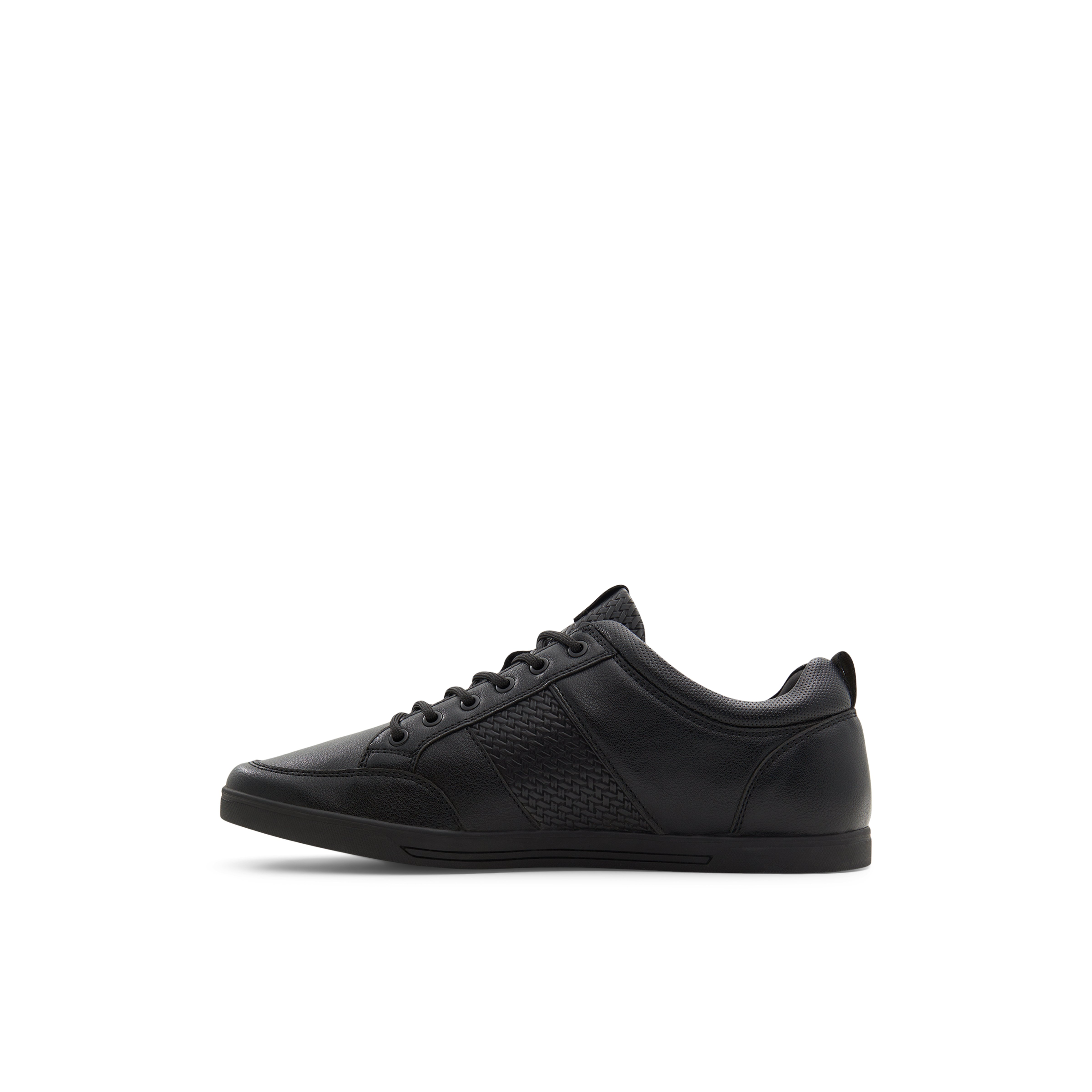 Halisen Black Synthetic Embossed Men's Dress Sneakers | Call It Spring ...