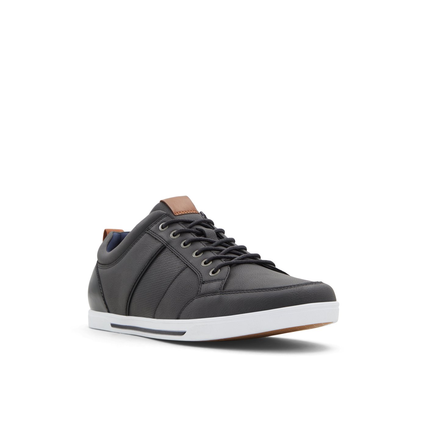 Halisen Black Synthetic Nubuck Men's Dress Sneakers | Call It Spring Canada