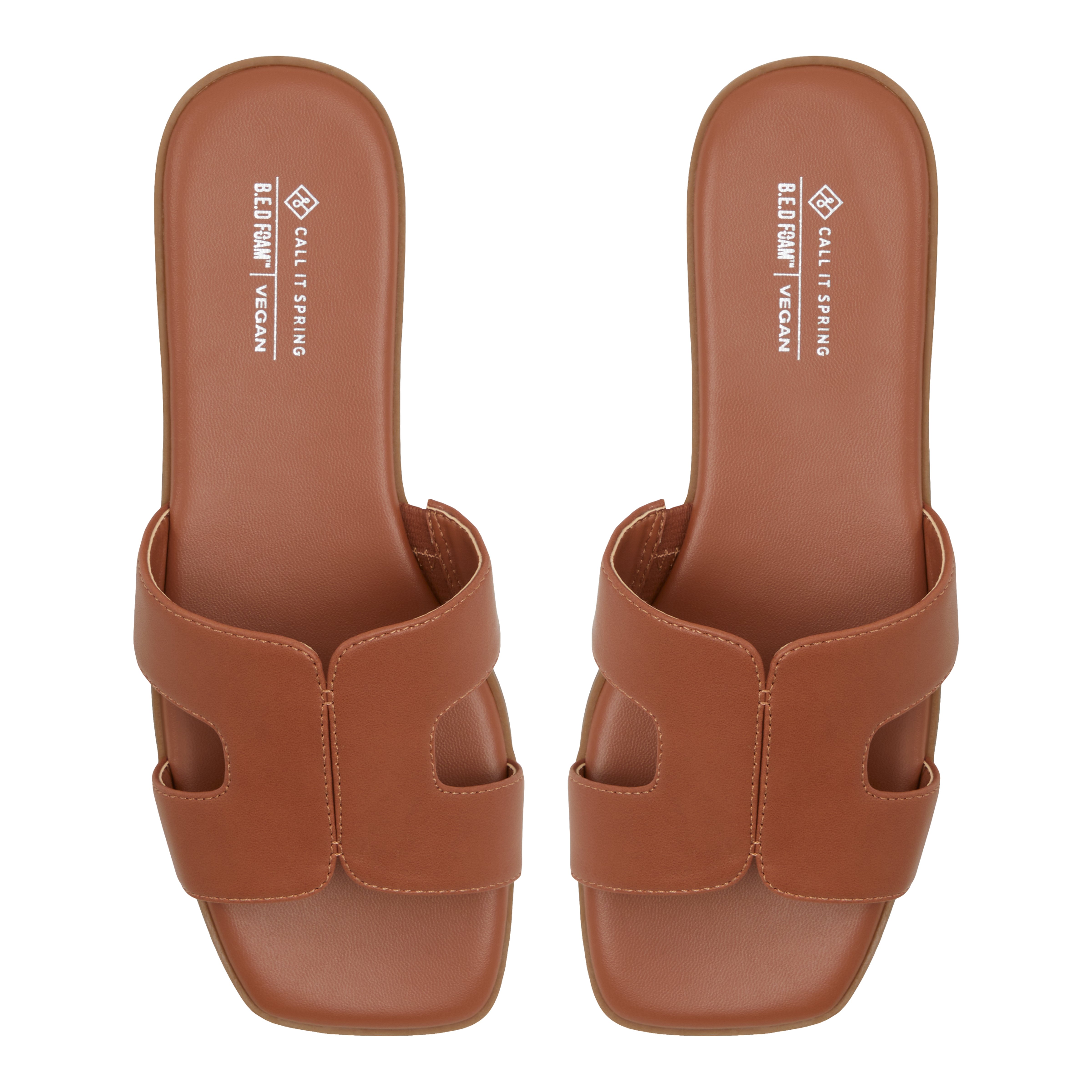 Haylee Cognac Women's Slides