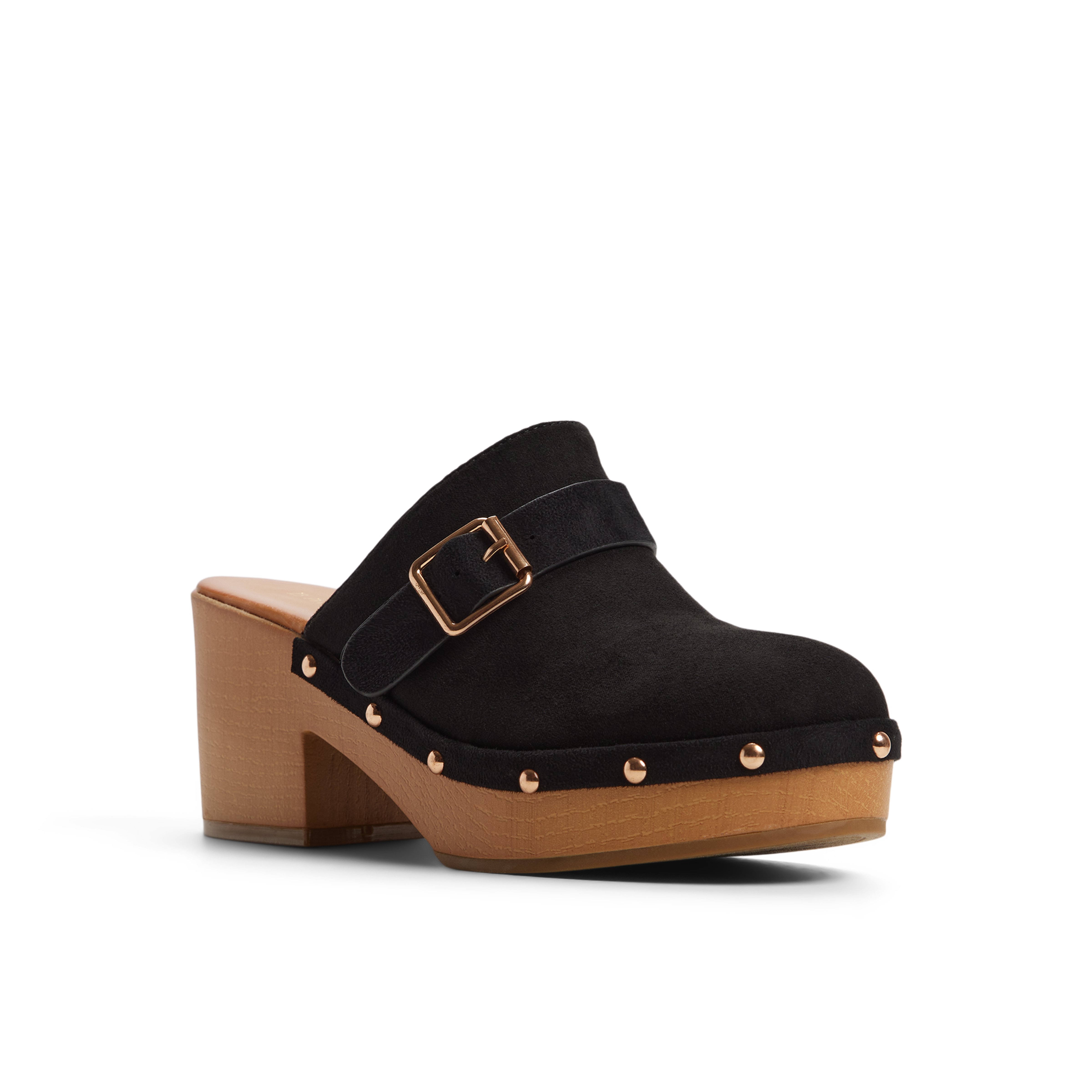 Heidilou Black Women's Chunky Heels