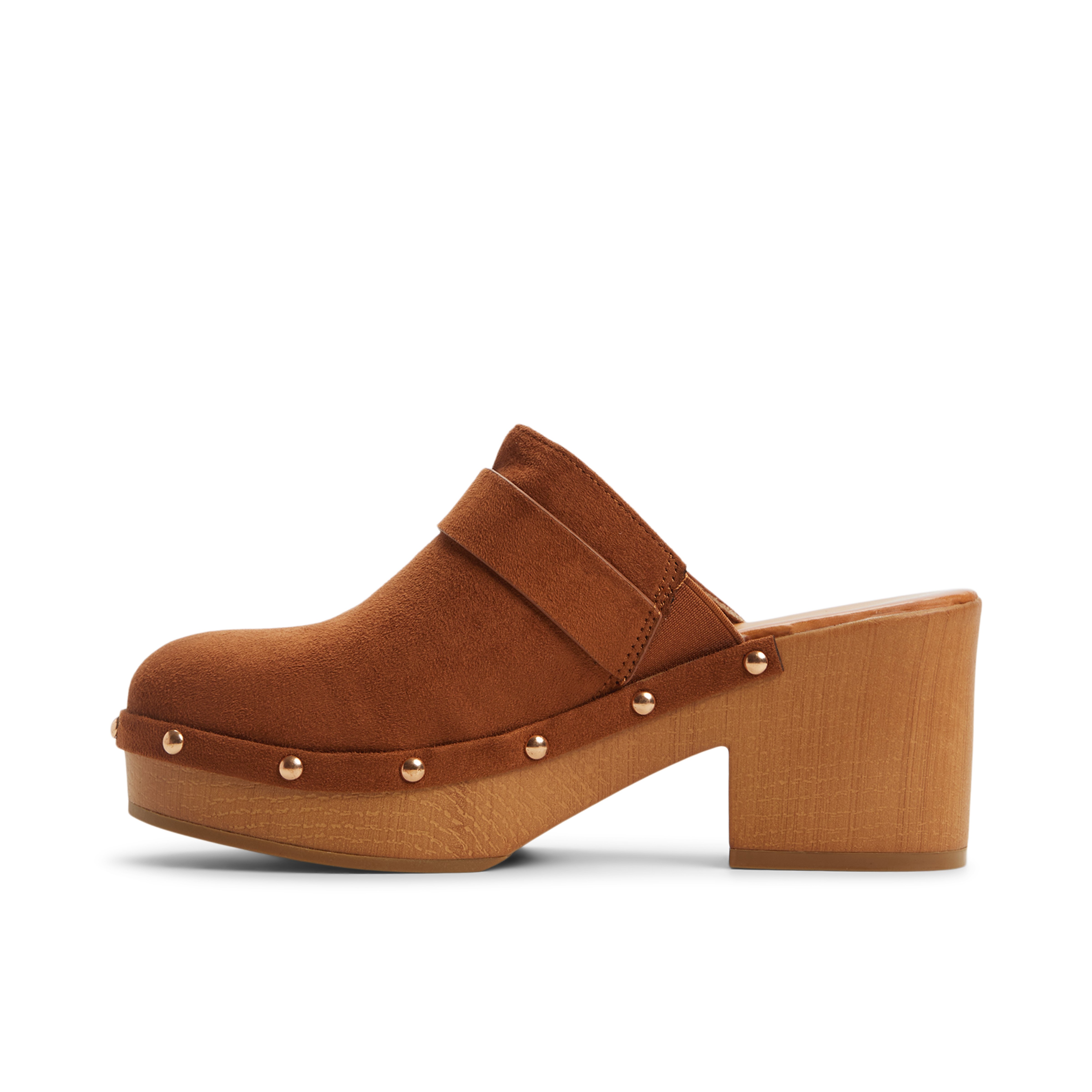 Heidilou Cognac Femmes Talons massifs | Boutique Spring Canada