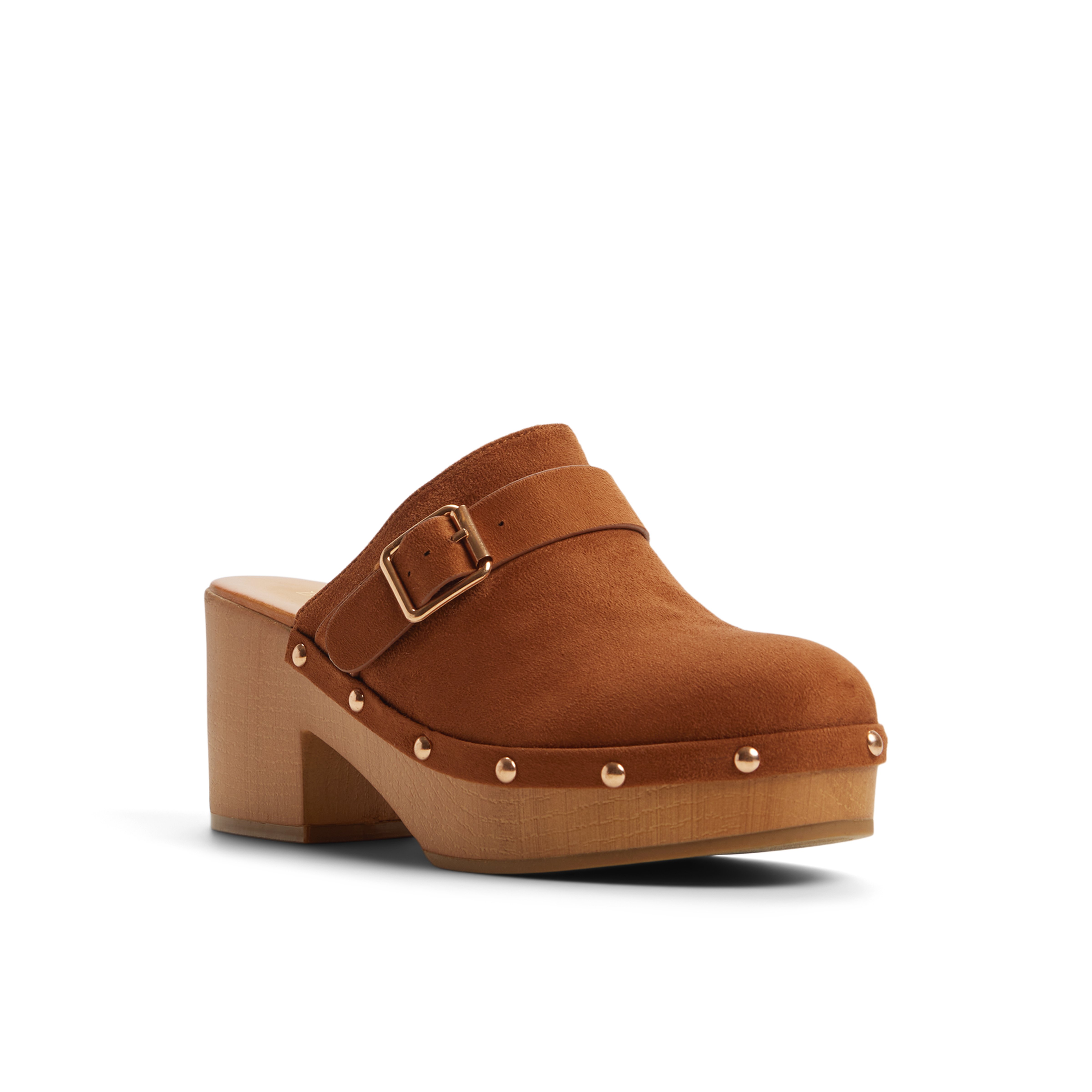 Heidilou Cognac Femmes Talons massifs | Boutique Spring Canada
