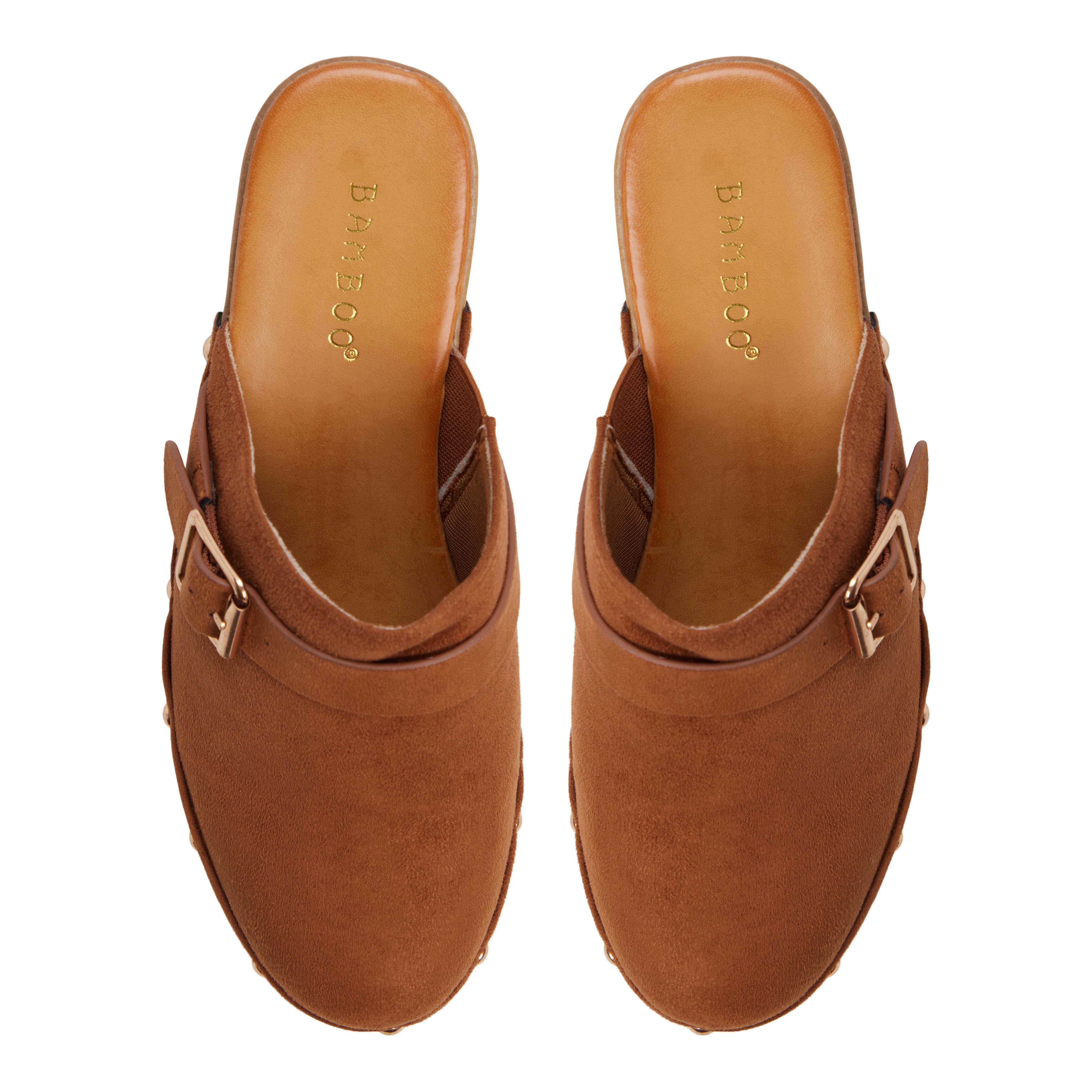 Heidilou Cognac Women's Chunky Heels