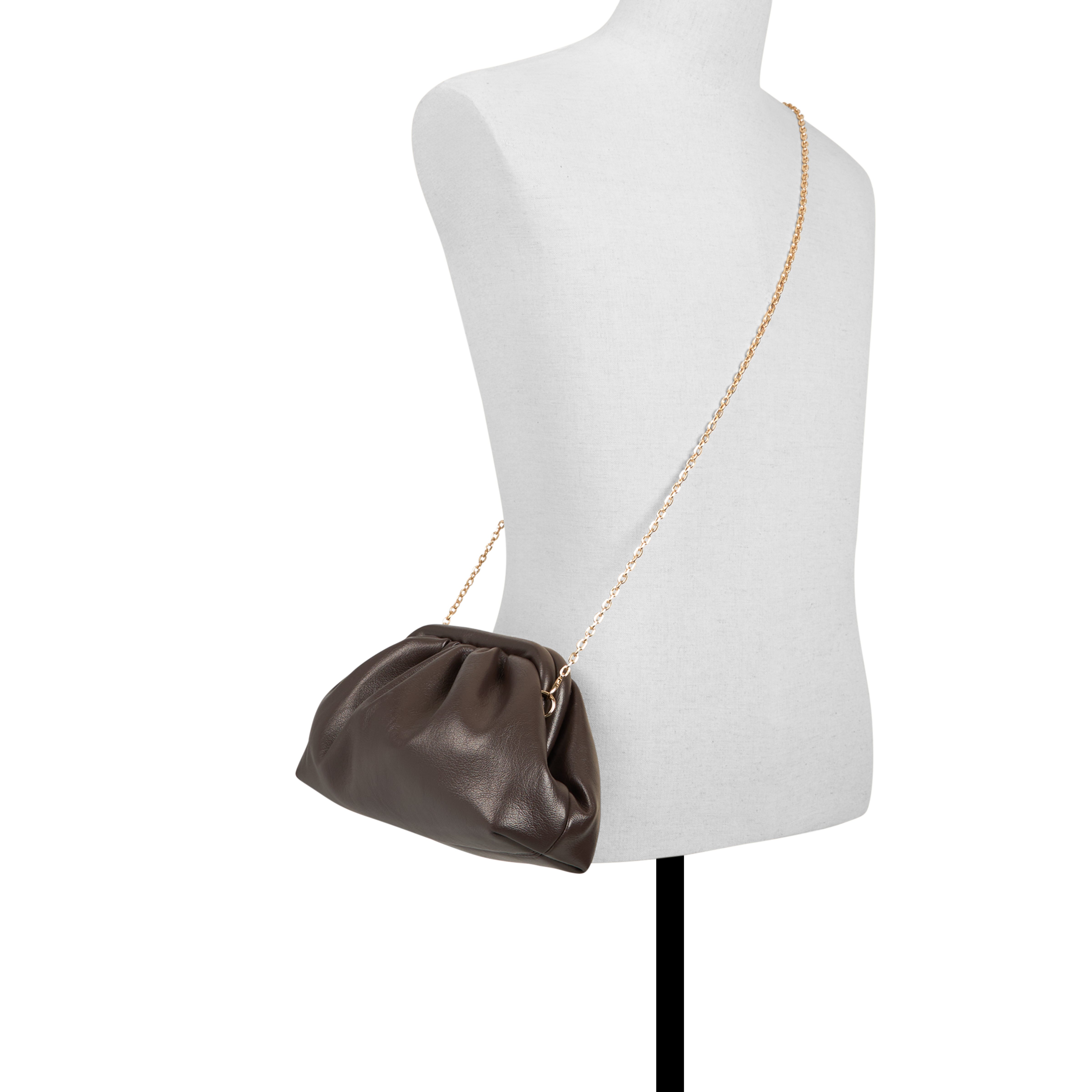 Helenaa Dark Brown Women's Clutches