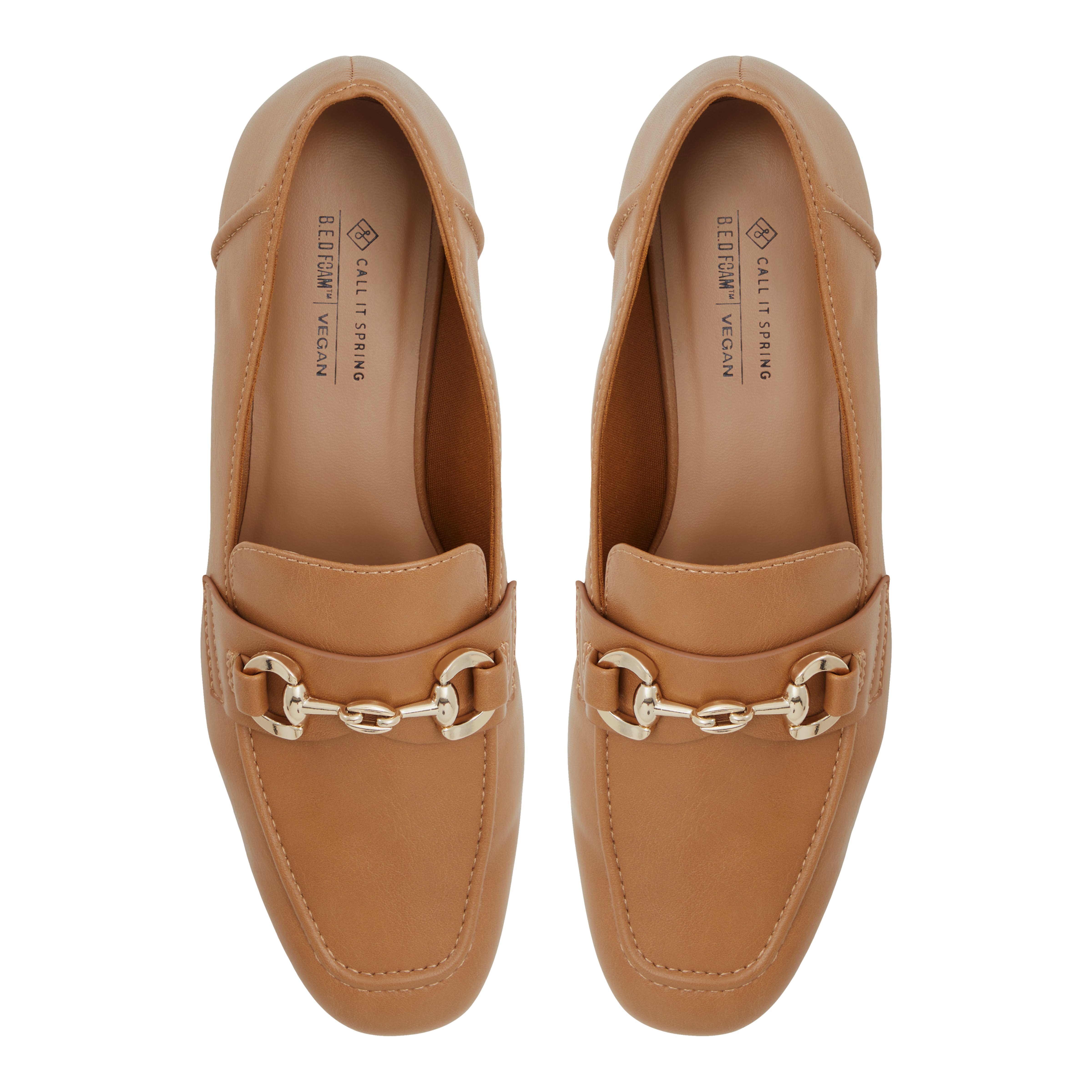 Hollyy Light Brown Women's Loafers