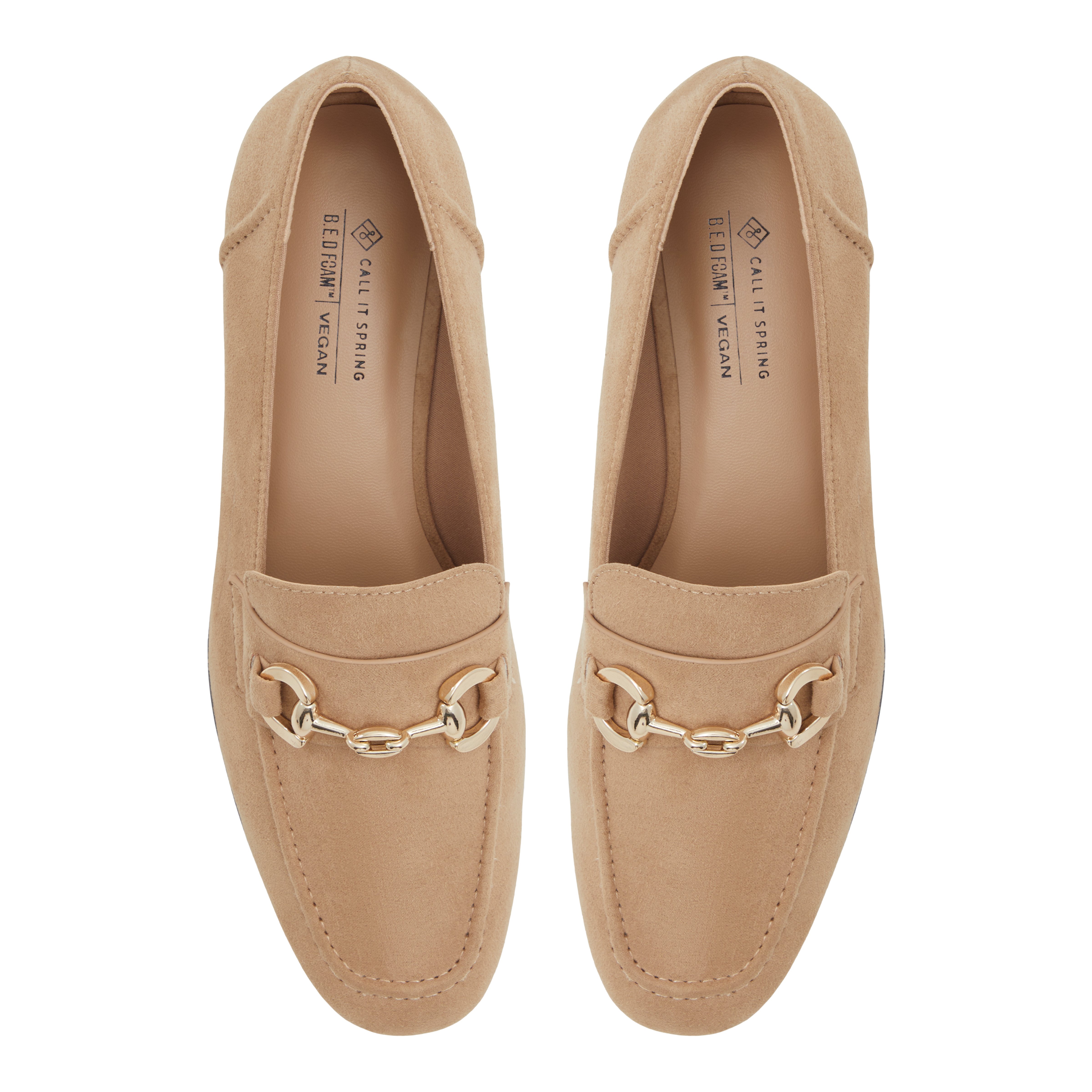 Hollyy Medium Beige Women's Loafers